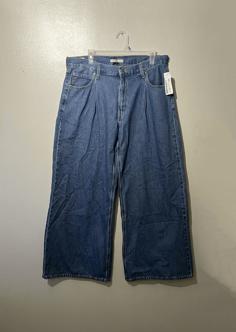 Levi's Baggy Dad Wide Leg Cause and Effect Jeans Size US 32 / EU 48 - 1 Thumbnail