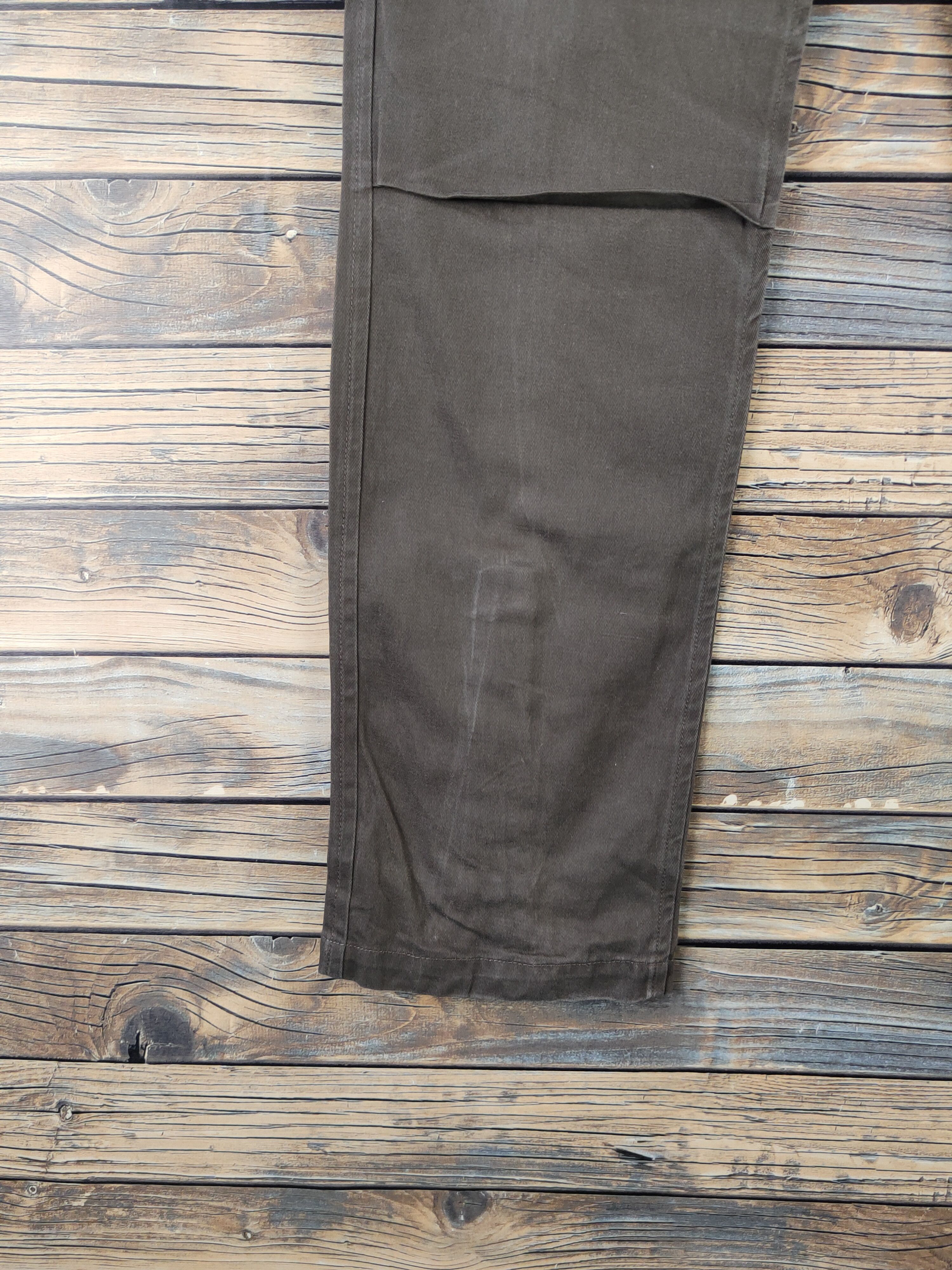 Japanese Brand DL Audience Brown Multipocket Tactical Cargo Pants #1951 Size US 32 / EU 48 - 4 Thumbnail