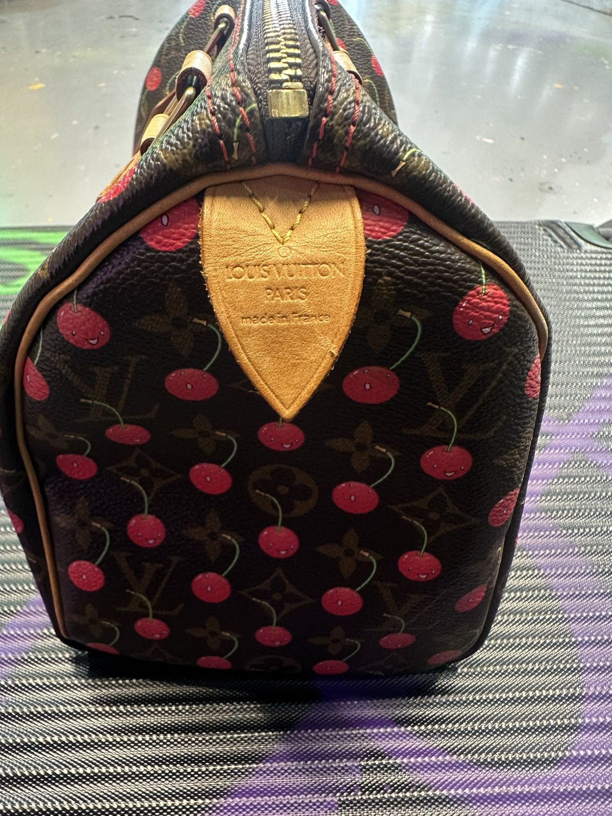 Louis Vuitton × Takashi Murakami Louis Vuitton Cherry Speedy 25 handbag Size ONE SIZE - 4 Thumbnail