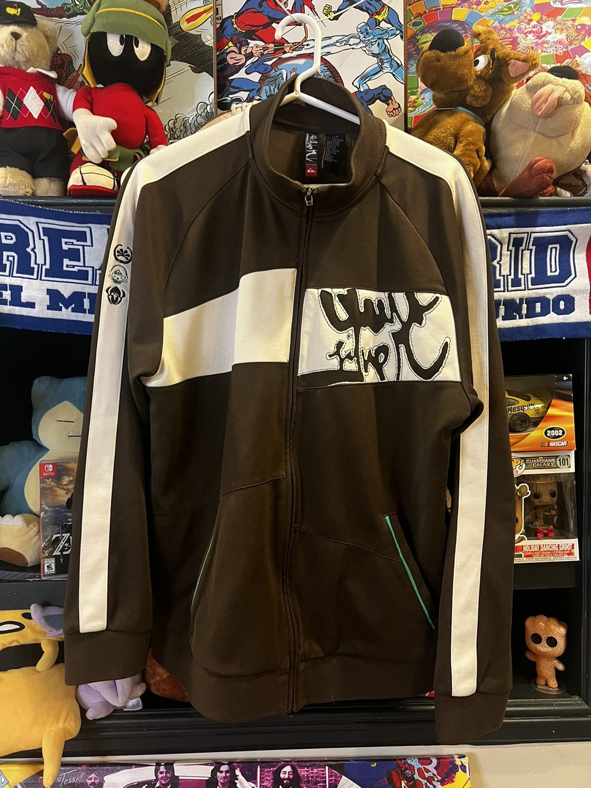 Quiksilver Vintage Quicksilver Zip Up Jacket Size US L / EU 52-54 / 3 - 1 Thumbnail
