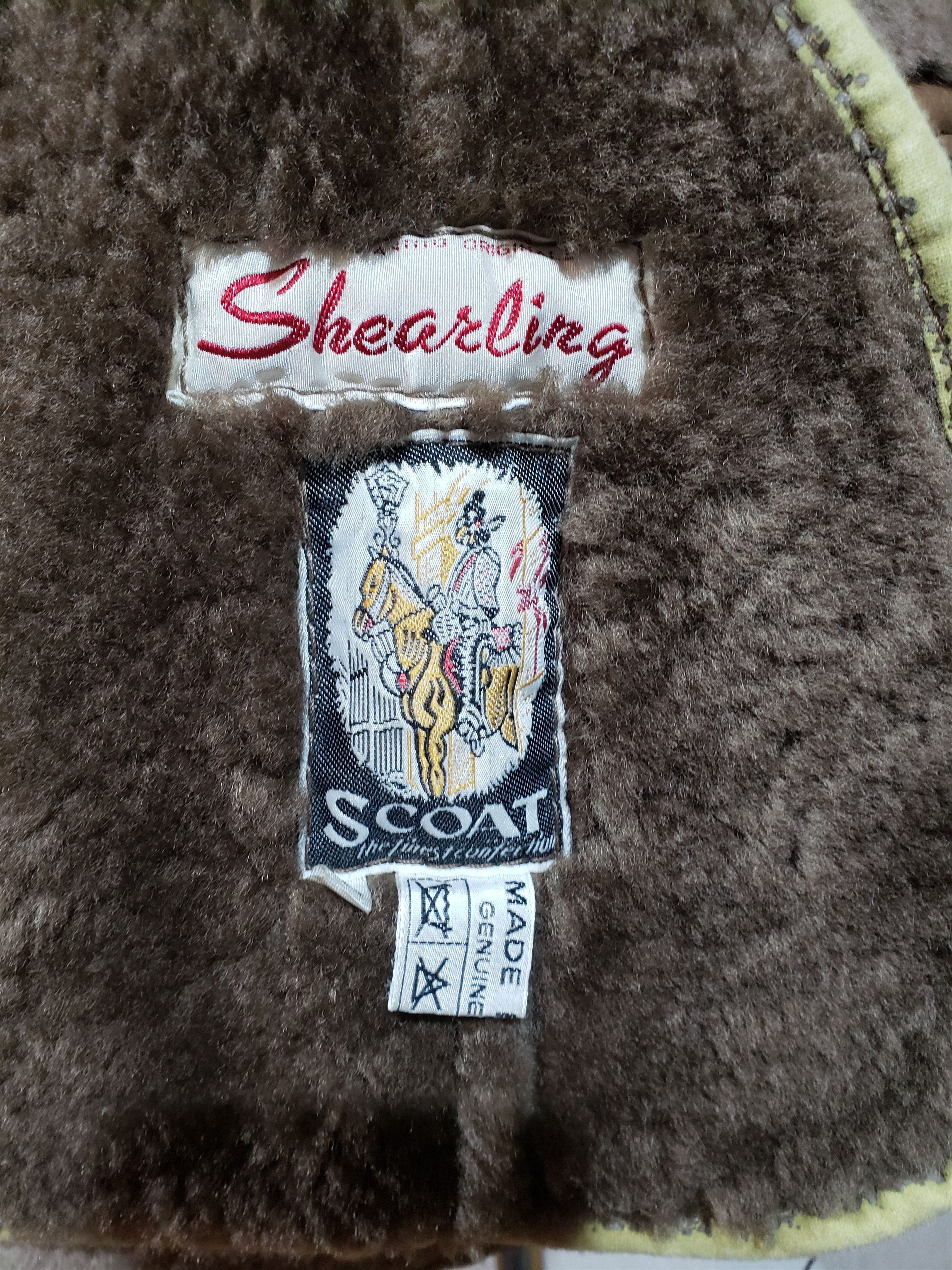 Other Brown men's sheepskin coat. Size US L / EU 52-54 / 3 - 8 Thumbnail