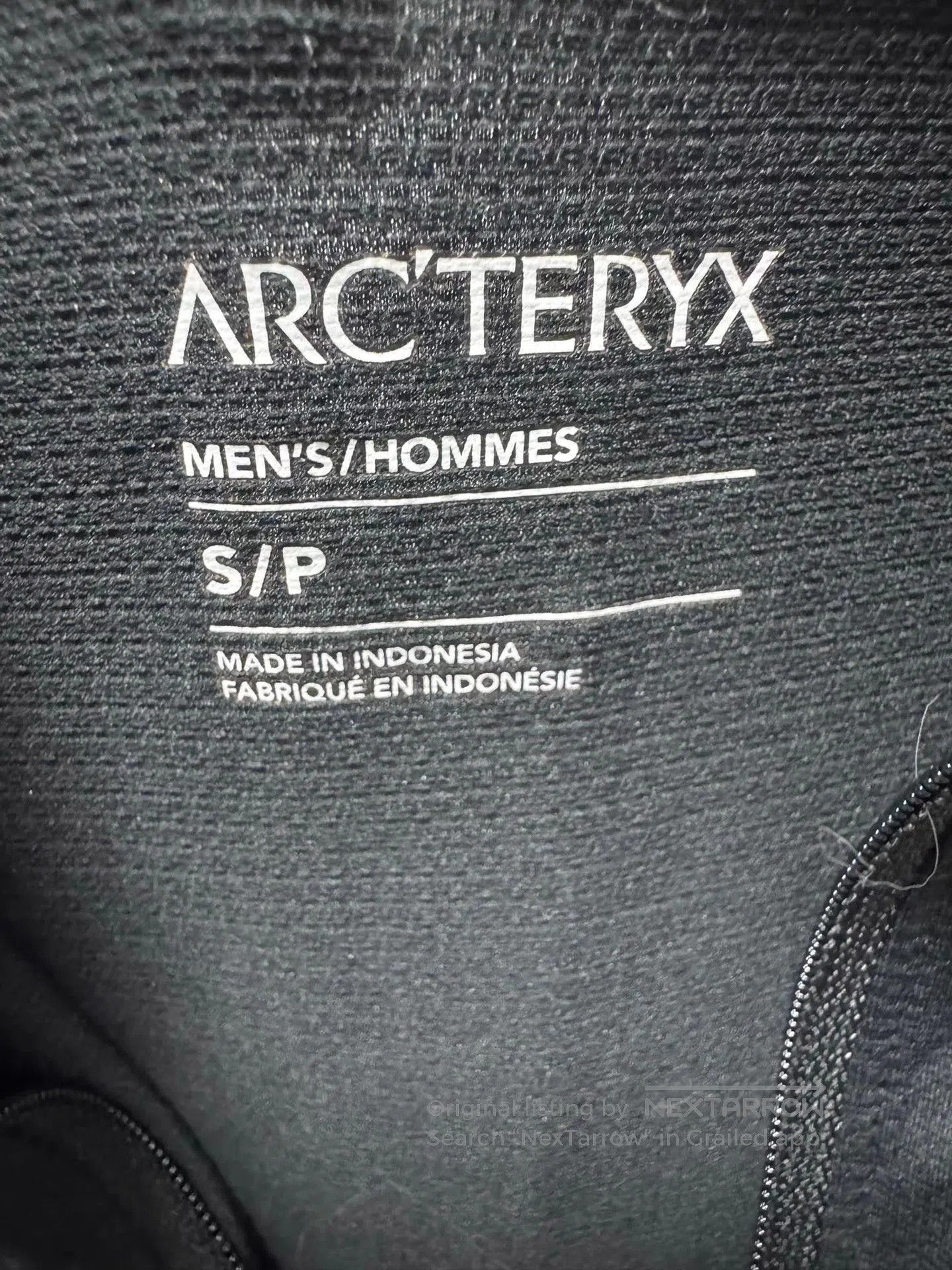 Arc'teryx Black Half-Zip Long Sleeve Shirt. Size US S / EU 44-46 / 1 - 4 Thumbnail