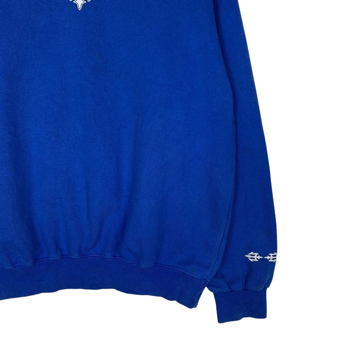 Japanese Brand DJ FREE Embroidery Big Logo Crewneck Sweatshirt #1447-C65 Size US M / EU 48-50 / 2 - 6 Thumbnail