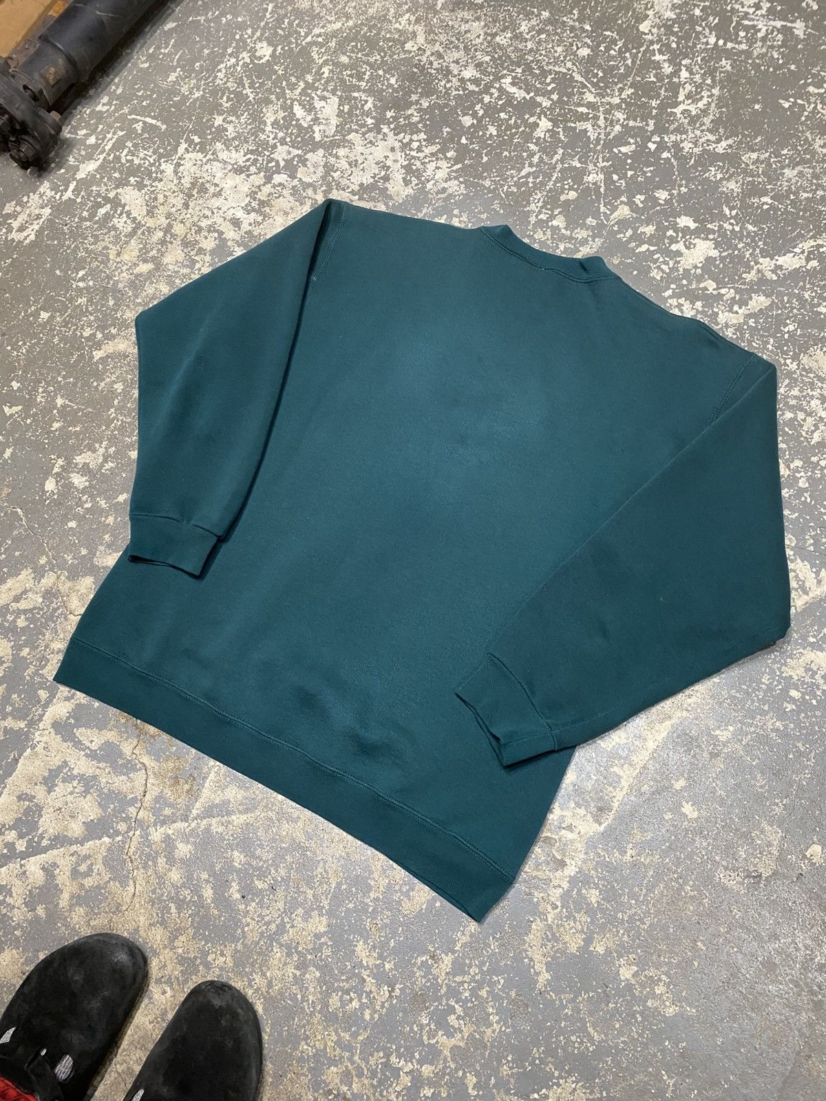 Vintage Vintage Pro Spirit Blank Green Pullover Crewneck Sweatshirt Size US L / EU 52-54 / 3 - 8 Thumbnail