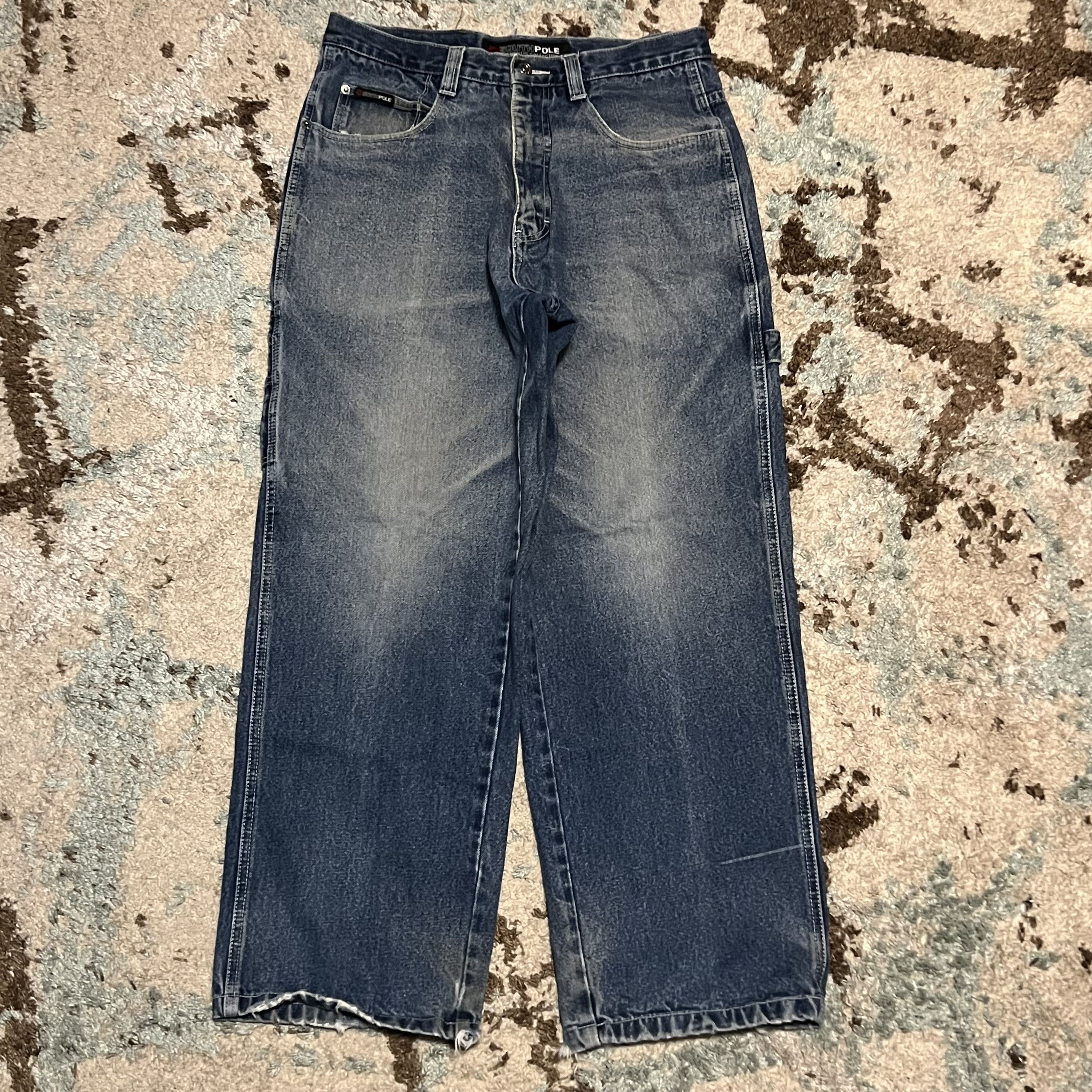 Southpole Vintage Southpole Baggy Jeans Size 34x29 Wide Leg Y2K Size US 34 / EU 50 - 2 Thumbnail