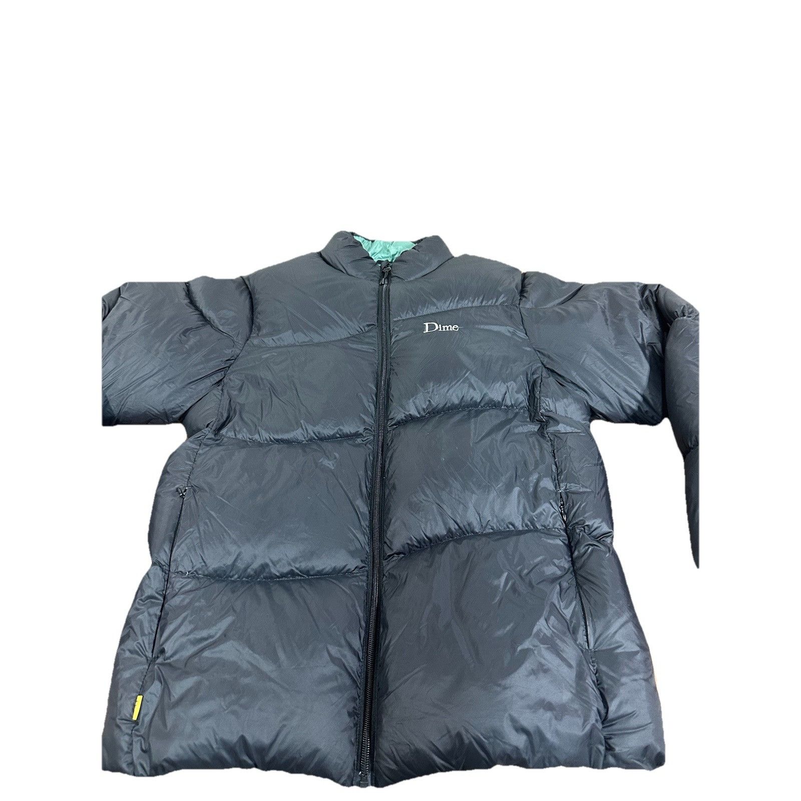 Dime Dime Wave Pattern Puffer Jacket Supreme Skateboarding Thrash Size US M / EU 48-50 / 2 - 2 Thumbnail