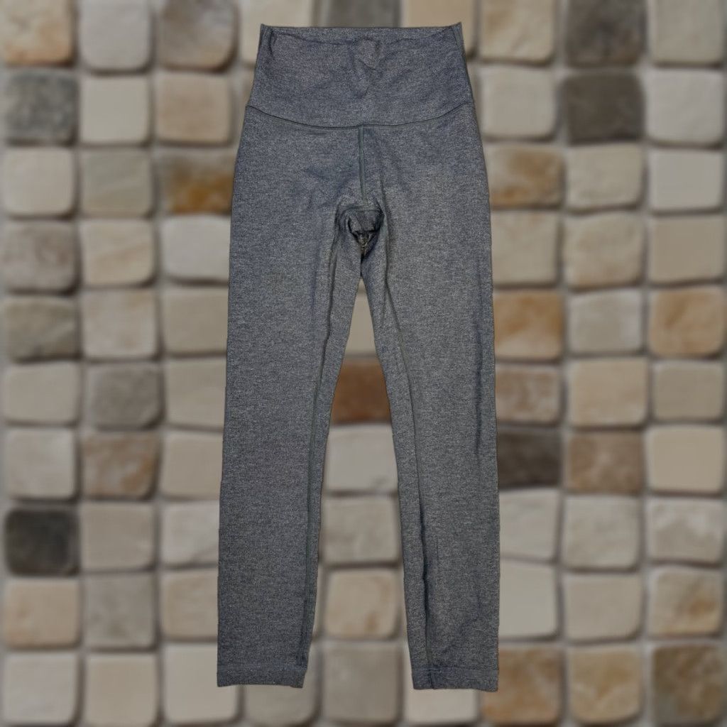 Lululemon Lululemon Wunder Under HR Tight Luxtreme Legging Pants Women 4 Gray Gym Training Size 27" / US 4 / IT 40 - 1 Thumbnail