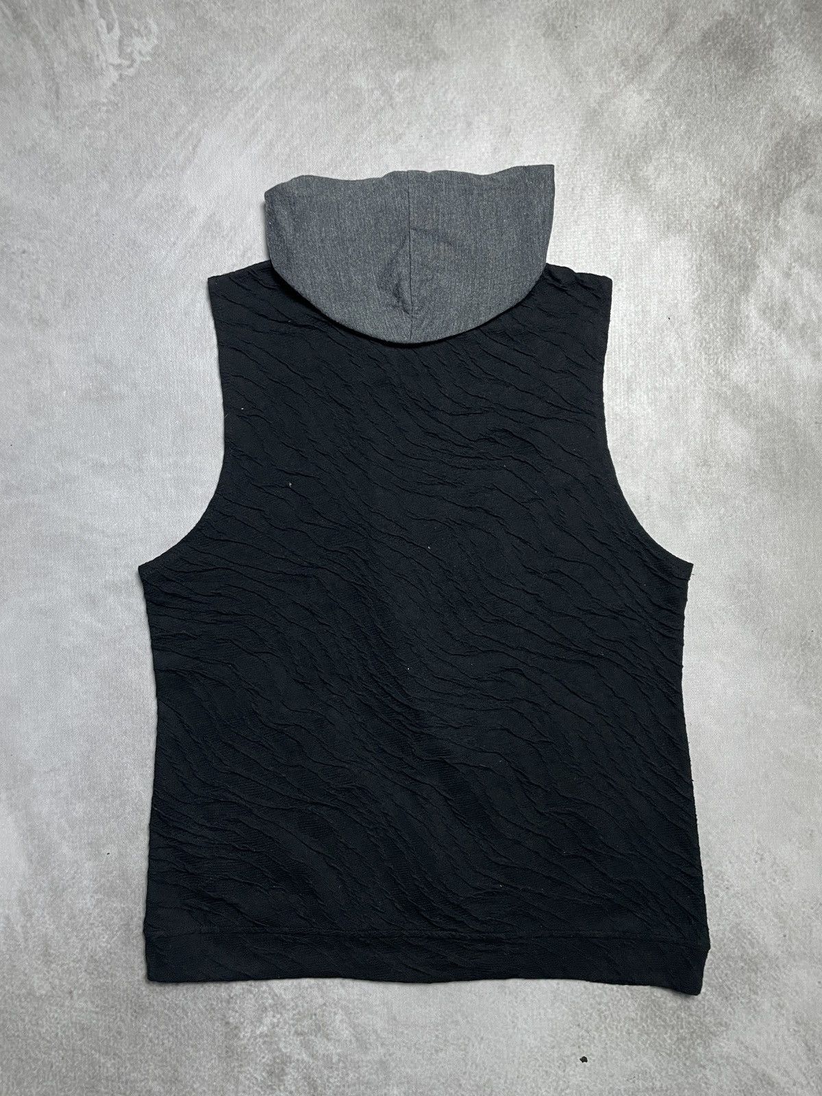 14th Addiction 2000’s In The Attic - Asymmetrical Vkei Style Textured Vest Size US M / EU 48-50 / 2 - 11 Thumbnail