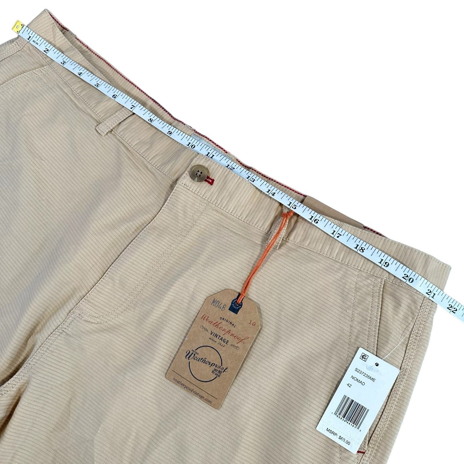 Weatherproof Weatherproof Vintage 9" Ottoman Short In Nomad Size 42 $60 Size US 42 / EU 58 - 4 Thumbnail