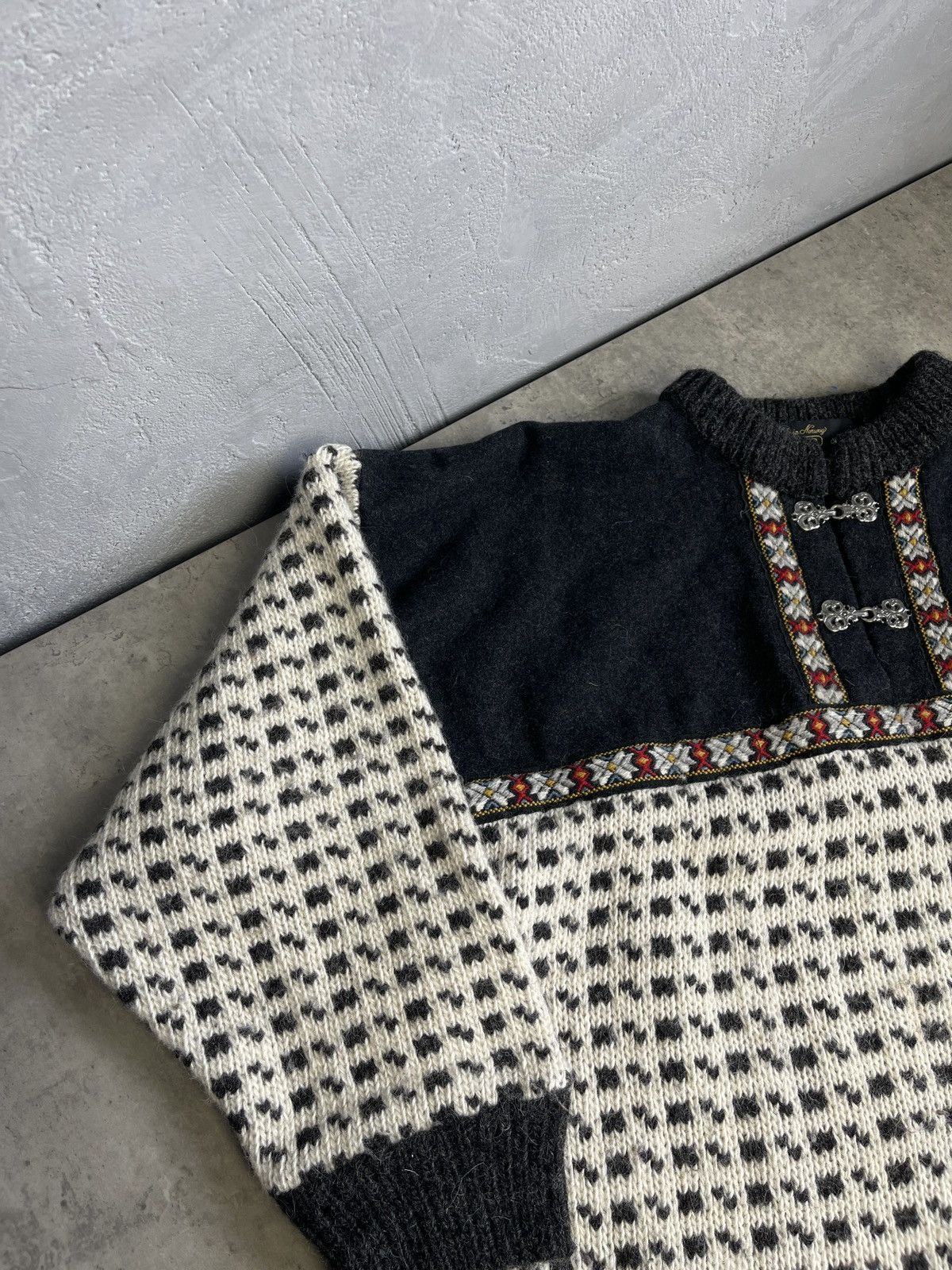 Dale Of Norway Vintage Devold of Norway Chunky Nordic Wool Knit Sweater Size US M / EU 48-50 / 2 - 2 Thumbnail
