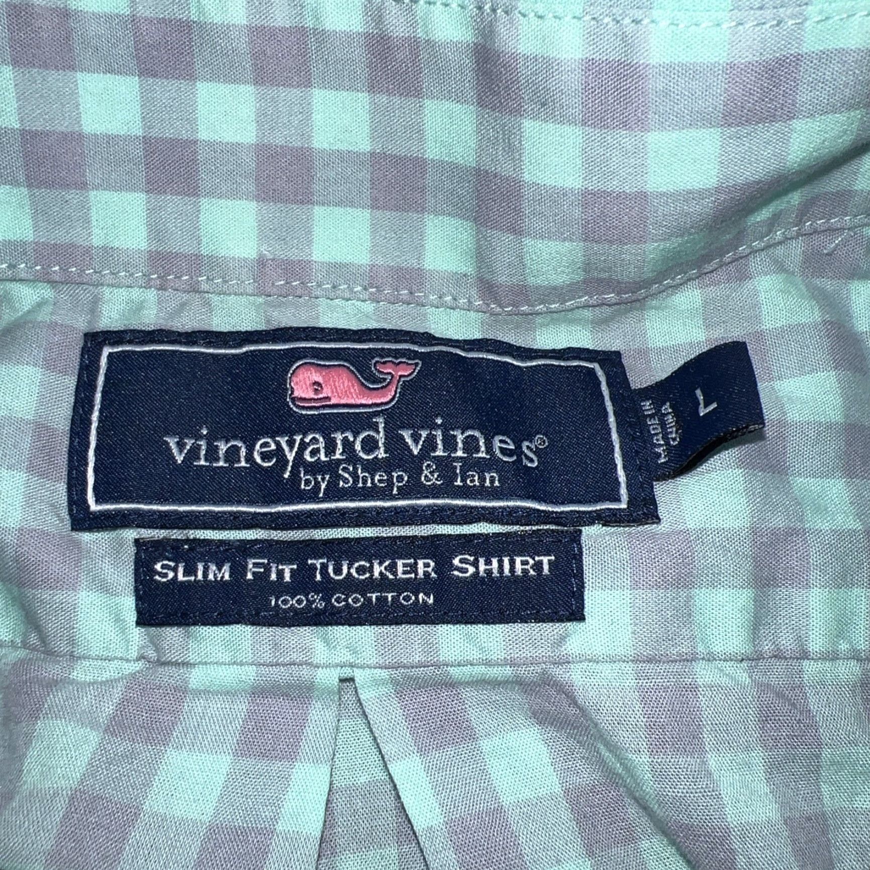 Vineyard Vines Vineyard Vines Button-Up Shirt Mens L Blue Long Sleeve Size US L / EU 52-54 / 3 - 3 Thumbnail
