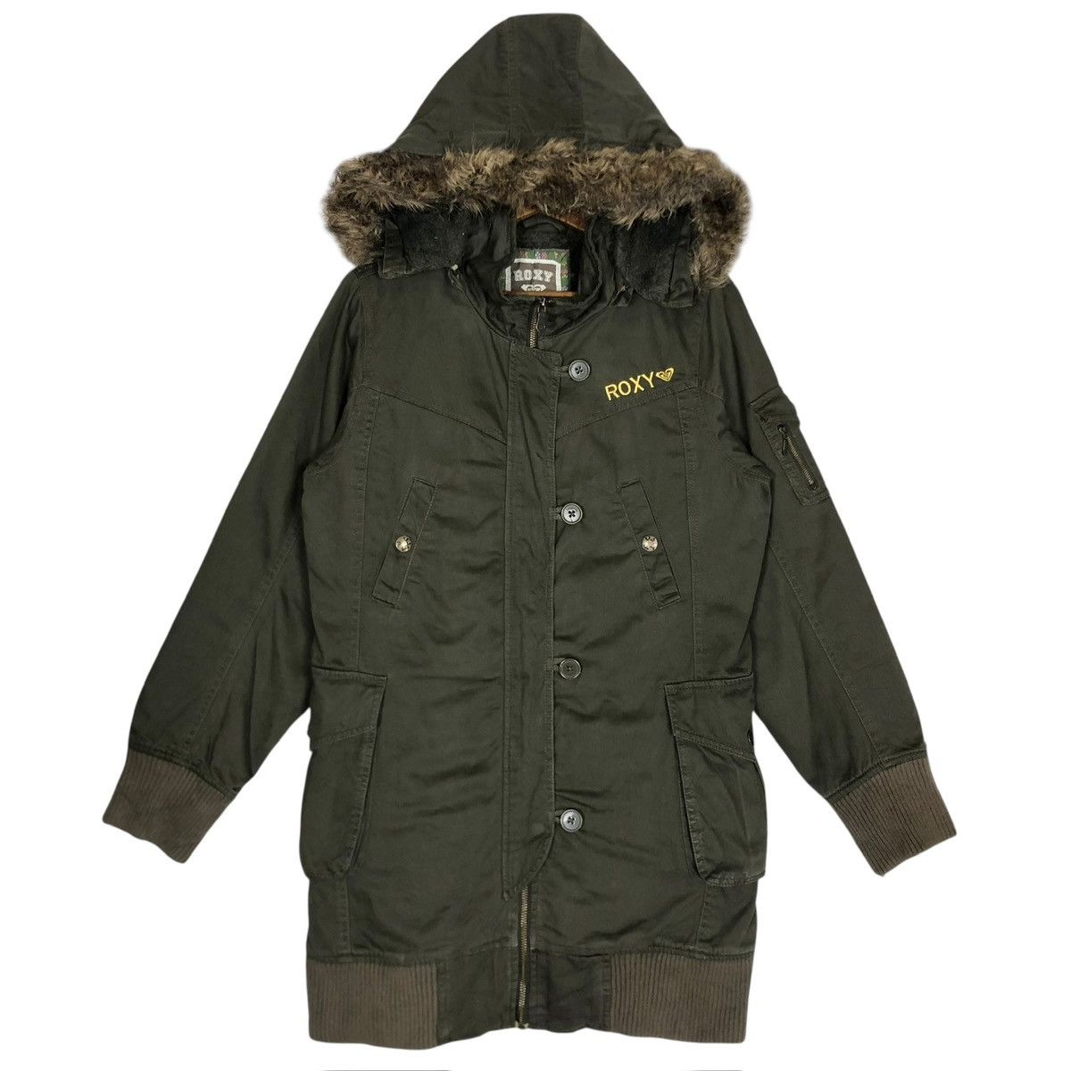 Sun Surf Vintage Roxy Surf Parka Jacket Unisex Streetwear Hoodie Size S / US 4 / IT 40 - 1 Thumbnail