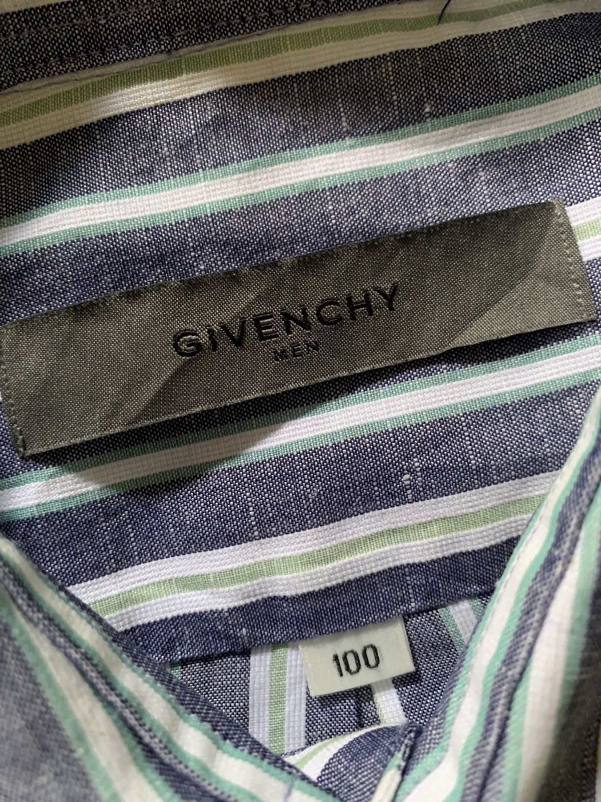 Givenchy Vintage Givenchy striped button up shirt Size US M / EU 48-50 / 2 - 5 Thumbnail