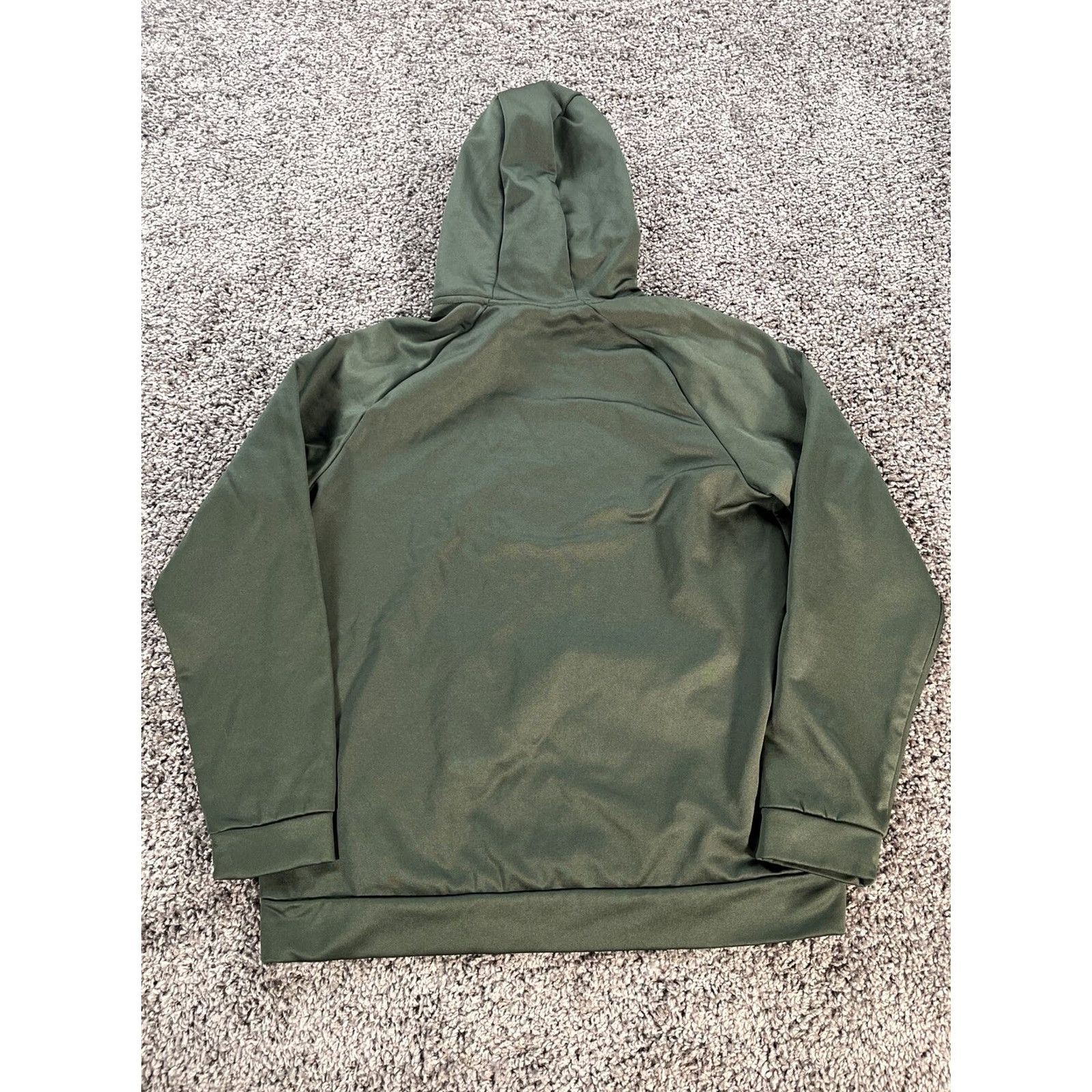 Nike Nike Hoodie Mens L Green Full Zip Hooded Dri Fit 860465-010 Gym Sportswear Size US L / EU 52-54 / 3 - 5 Thumbnail