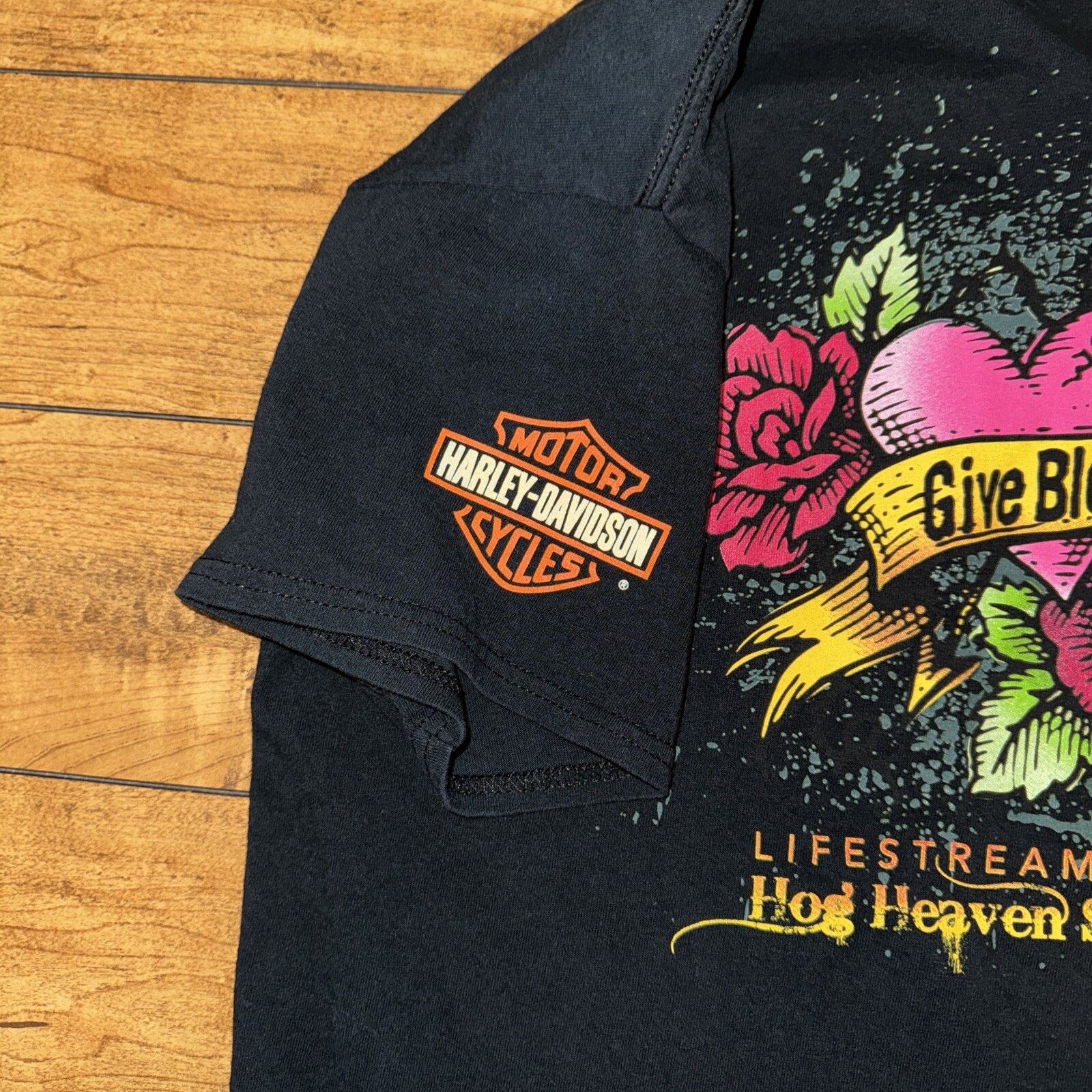 Harley Davidson Harley Davidson Live Stream T-Shirt Black Ed Hardy 20.5x27.5 Size US L / EU 52-54 / 3 - 2 Thumbnail