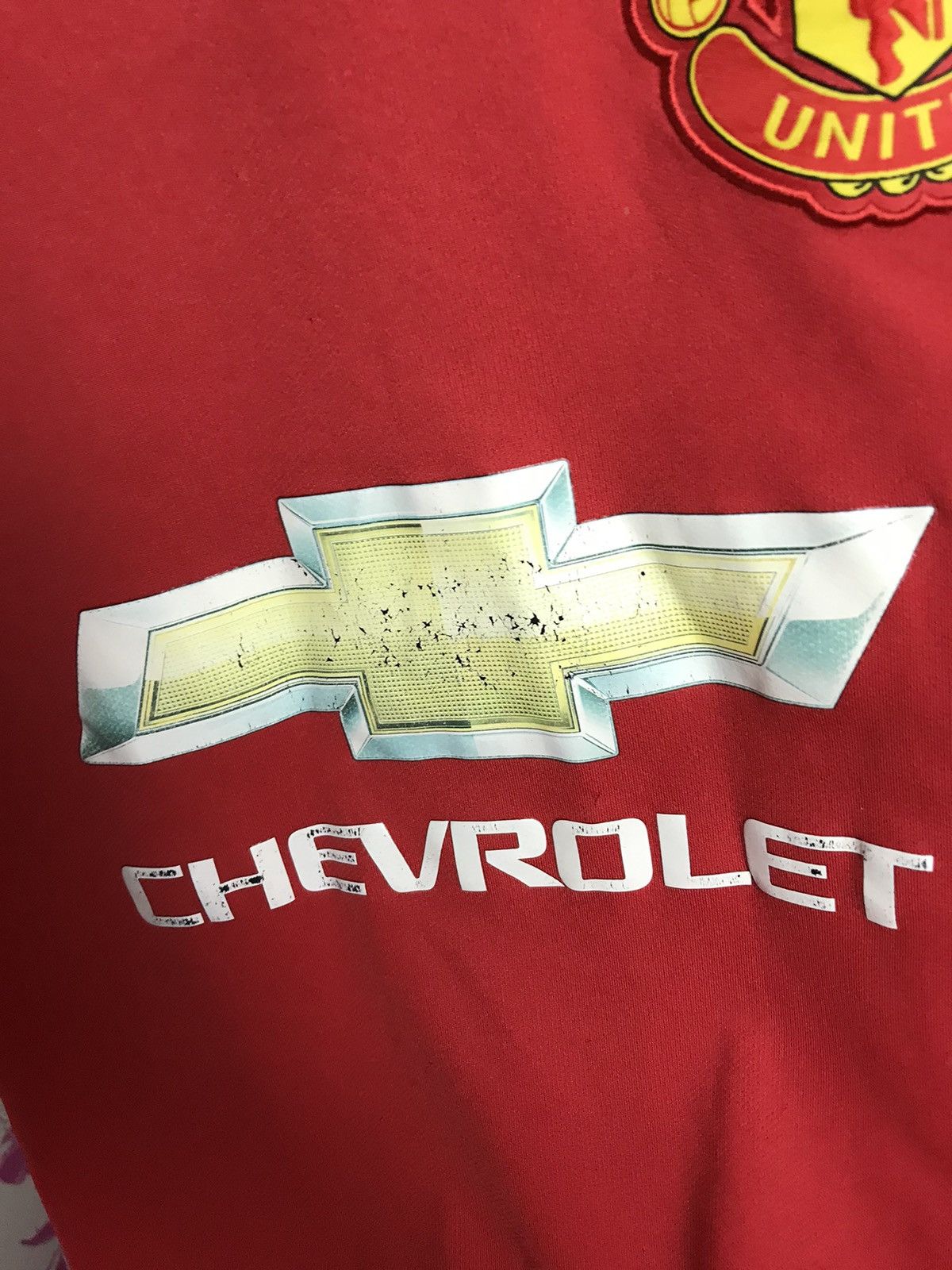 Vintage Manchester United soccer jersey Size US XL / EU 56 / 4 - 6 Thumbnail