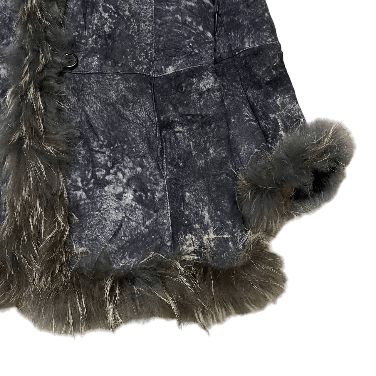 If Six Was Nine Vintage Pasqua Raccoon Fur Rabbit Leather Jacket lgb hg Size US M / EU 48-50 / 2 - 4 Thumbnail