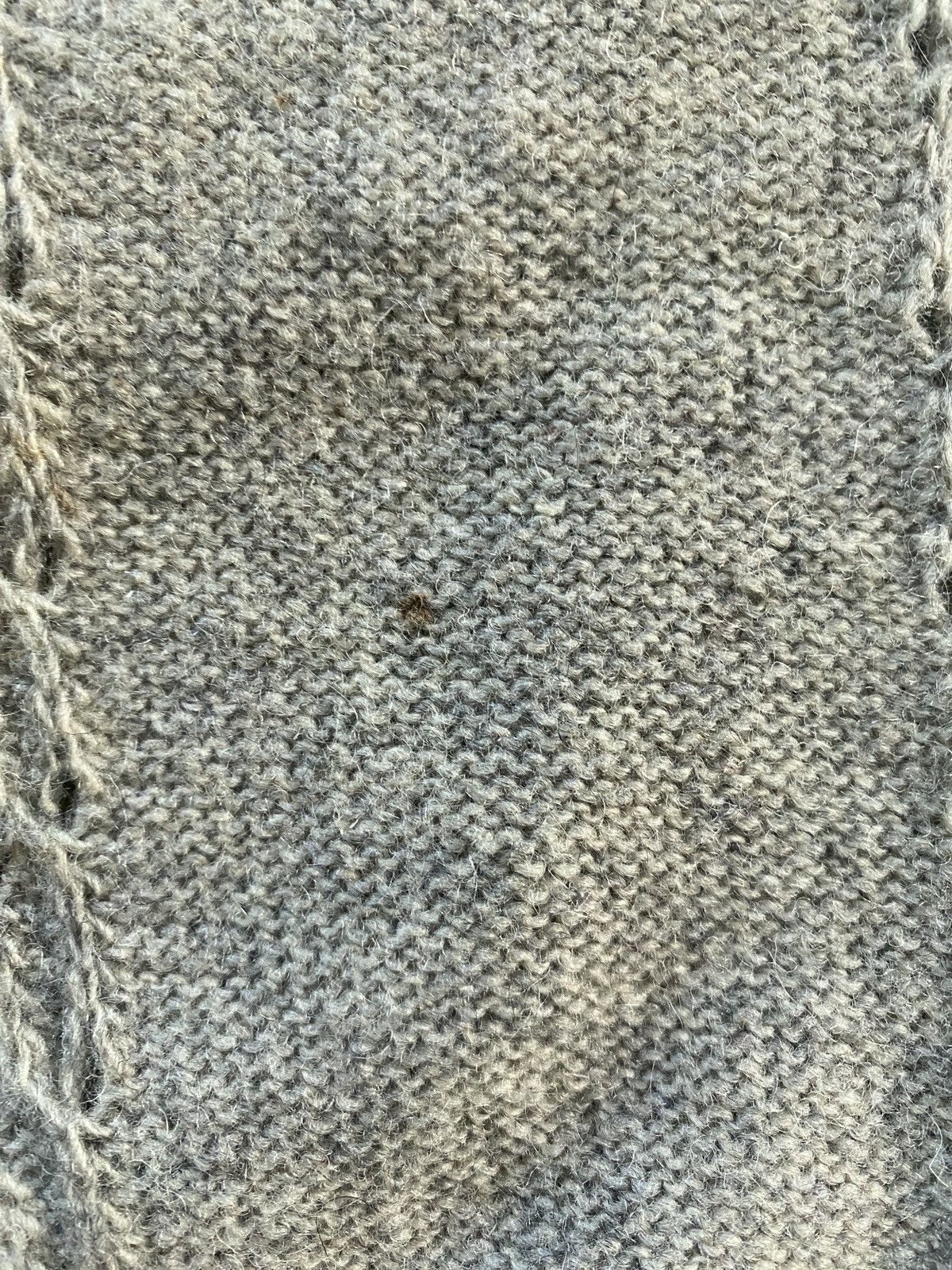 Vintage Vintage 60’s/70’s Super Angora Atam Grey Knit Sweater Vest Size US XL / EU 56 / 4 - 5 Thumbnail