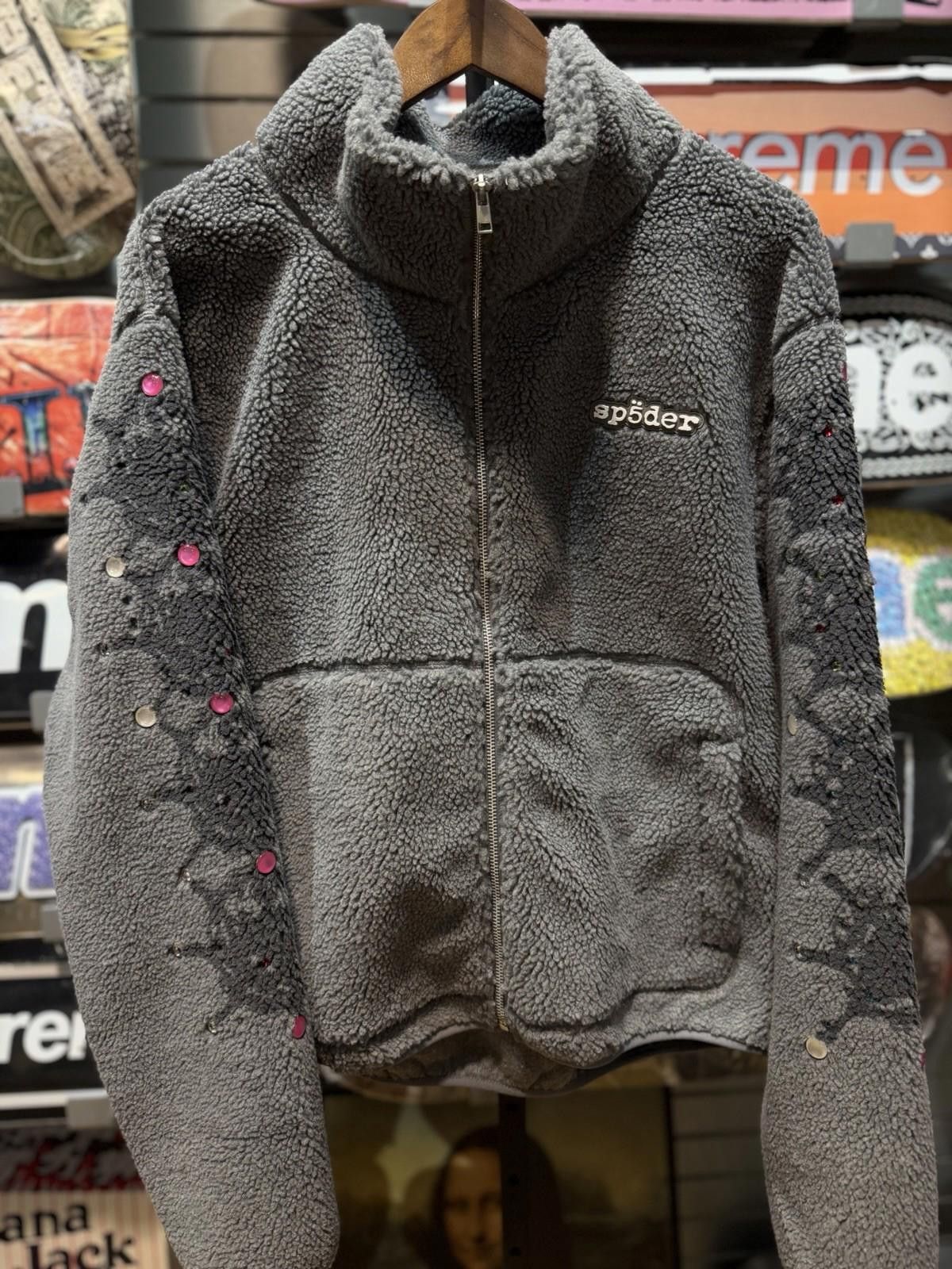 Sp5der Sp5der Worldwide Fleece Webstone Teddy Zip Up Size Large NEW Size US L / EU 52-54 / 3 - 3 Thumbnail