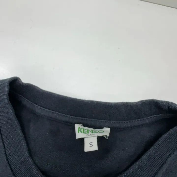 Kenzo KENZO Black Short Sleeve T-Shirt with Embroidery -2507 Size US S / EU 44-46 / 1 - 5 Thumbnail