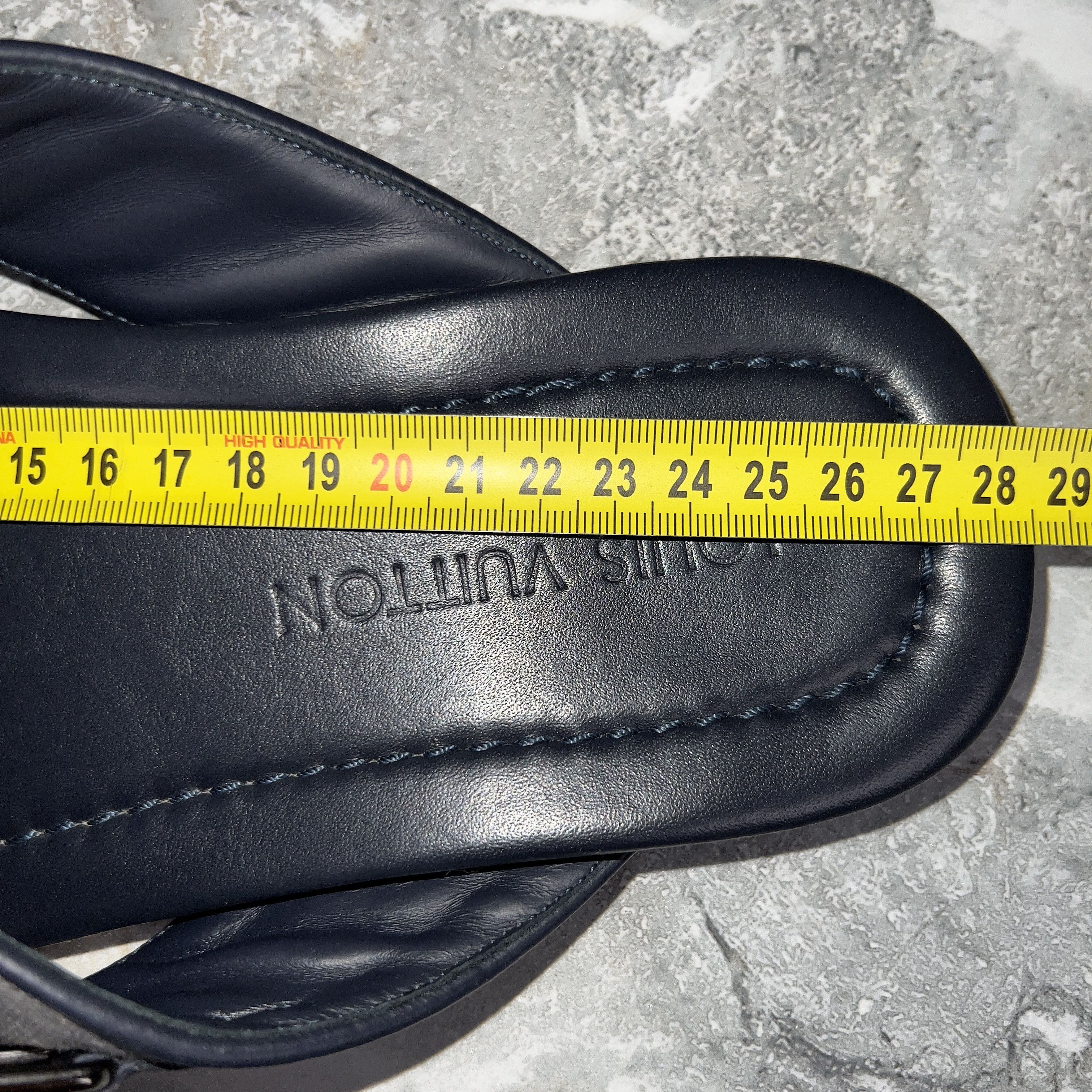 Louis Vuitton Louis Vuitton Thong Sandals Logo Leather Size US 9.5 / EU 42-43 - 9 Thumbnail