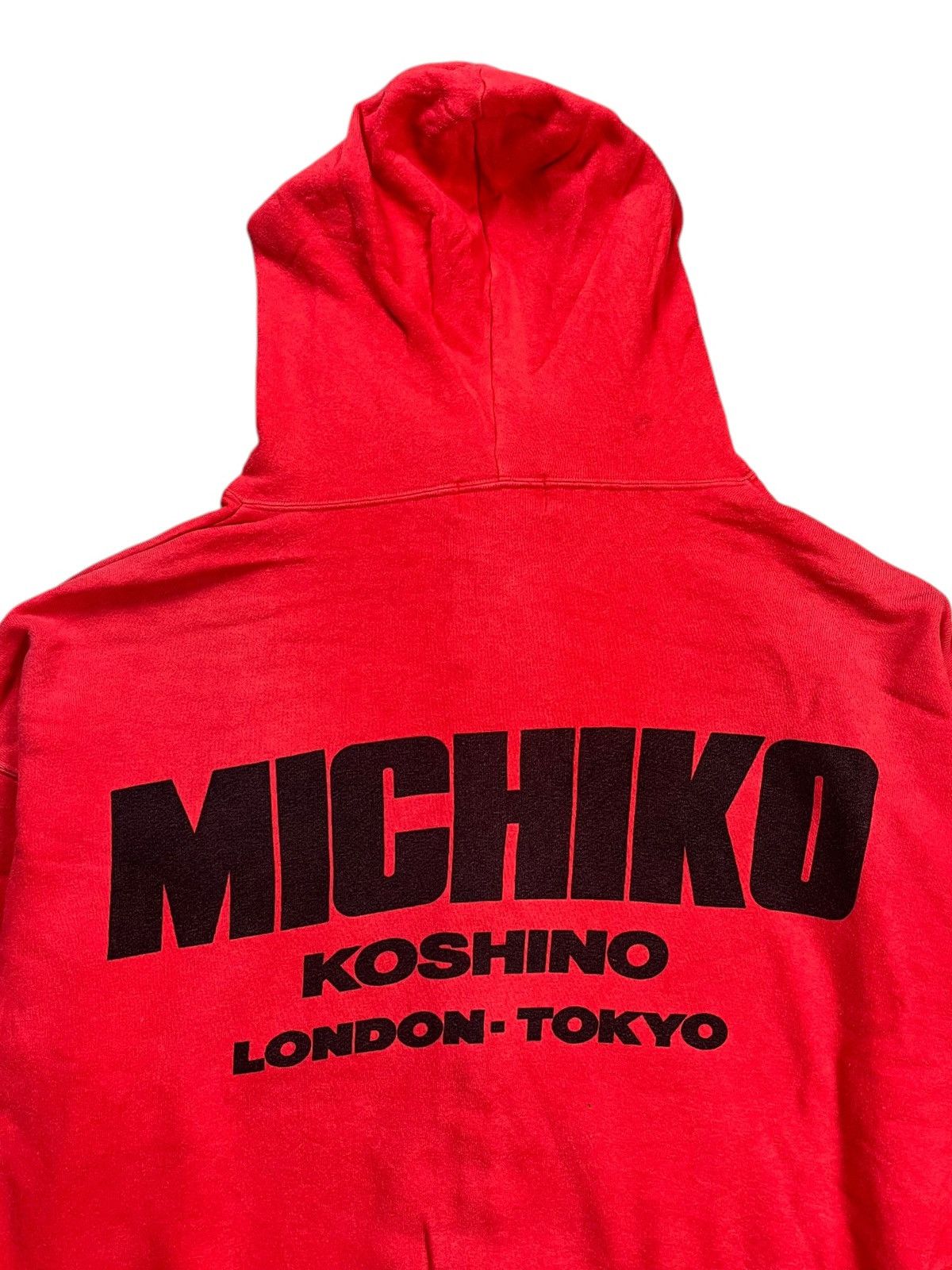 Japanese Brand 1980s Michiko London - Airport Sign Zip Hoodie Size US M / EU 48-50 / 2 - 4 Thumbnail