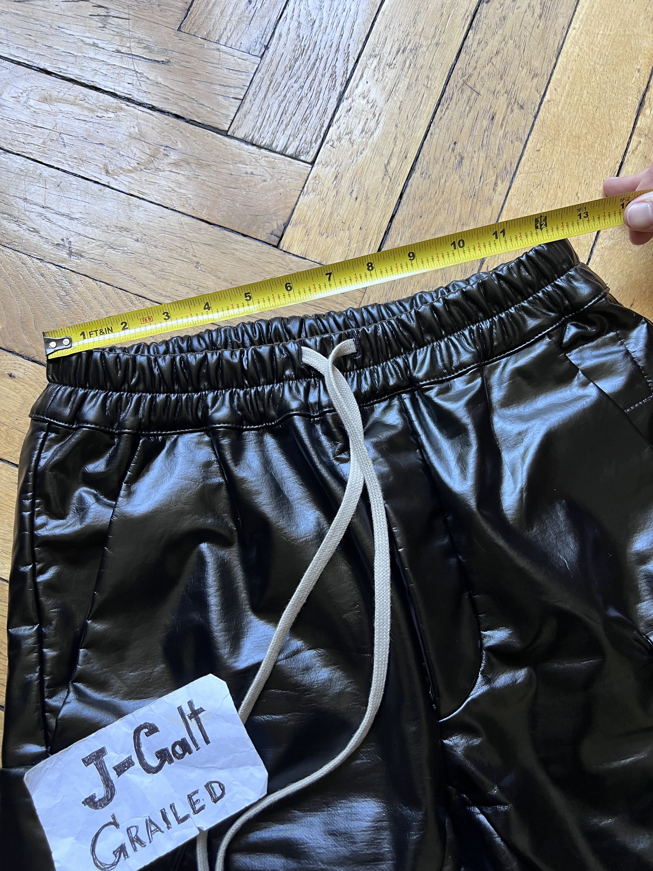 Rick Owens Size "S" Rick Owens Coated Cotton/Poly womens Cargo pant Size 25" / US 0 / IT 36 - 5 Thumbnail