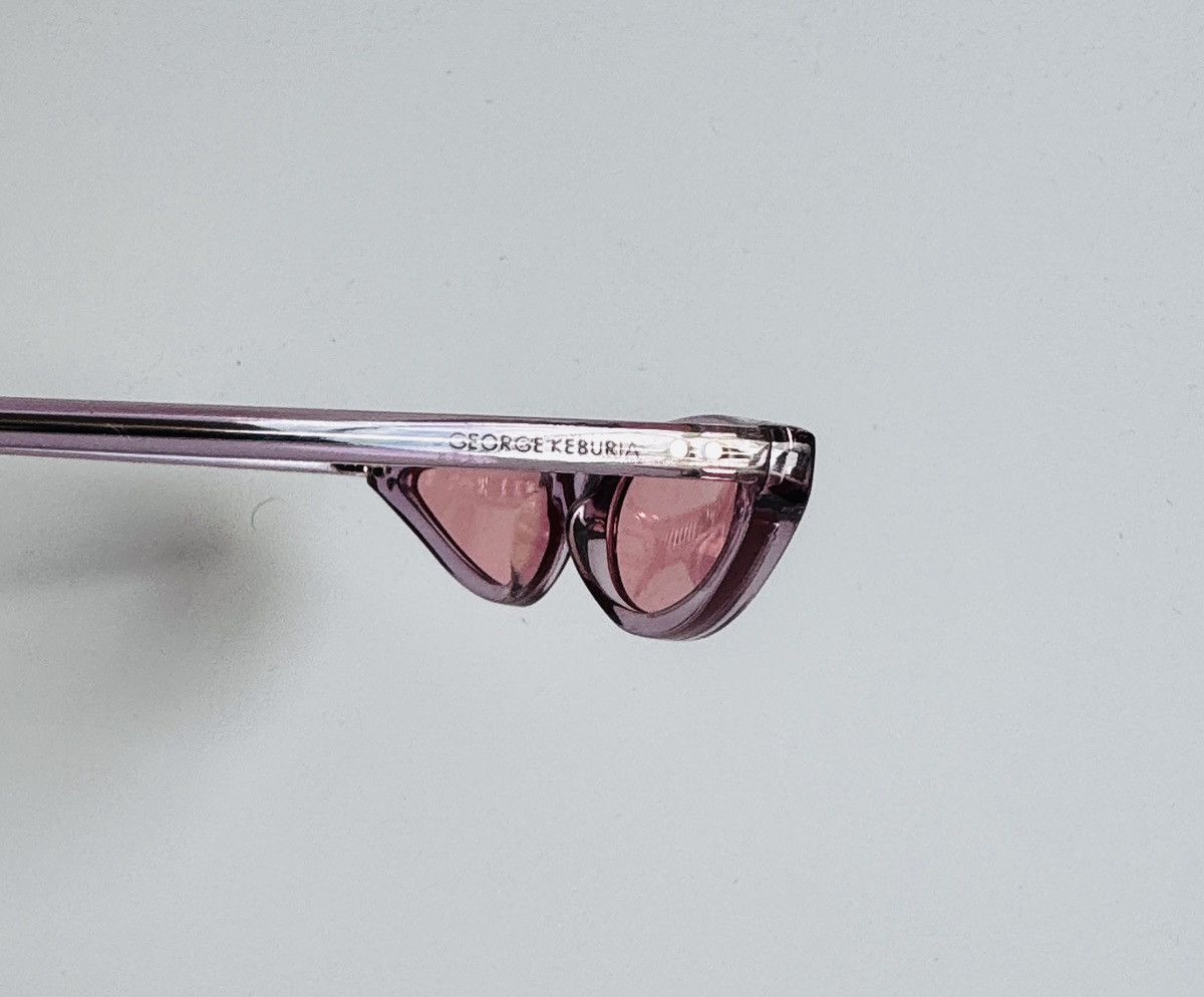 Keburia George Keburia Cat Eye Acetate Sunglasses - Pink Size ONE SIZE - 5 Thumbnail