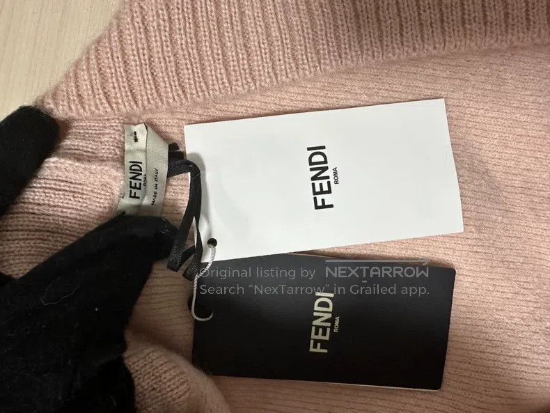 Fendi Fendi Embroidered Cashmere Cardigan Size XS / US 0-2 / IT 36-38 - 3 Thumbnail