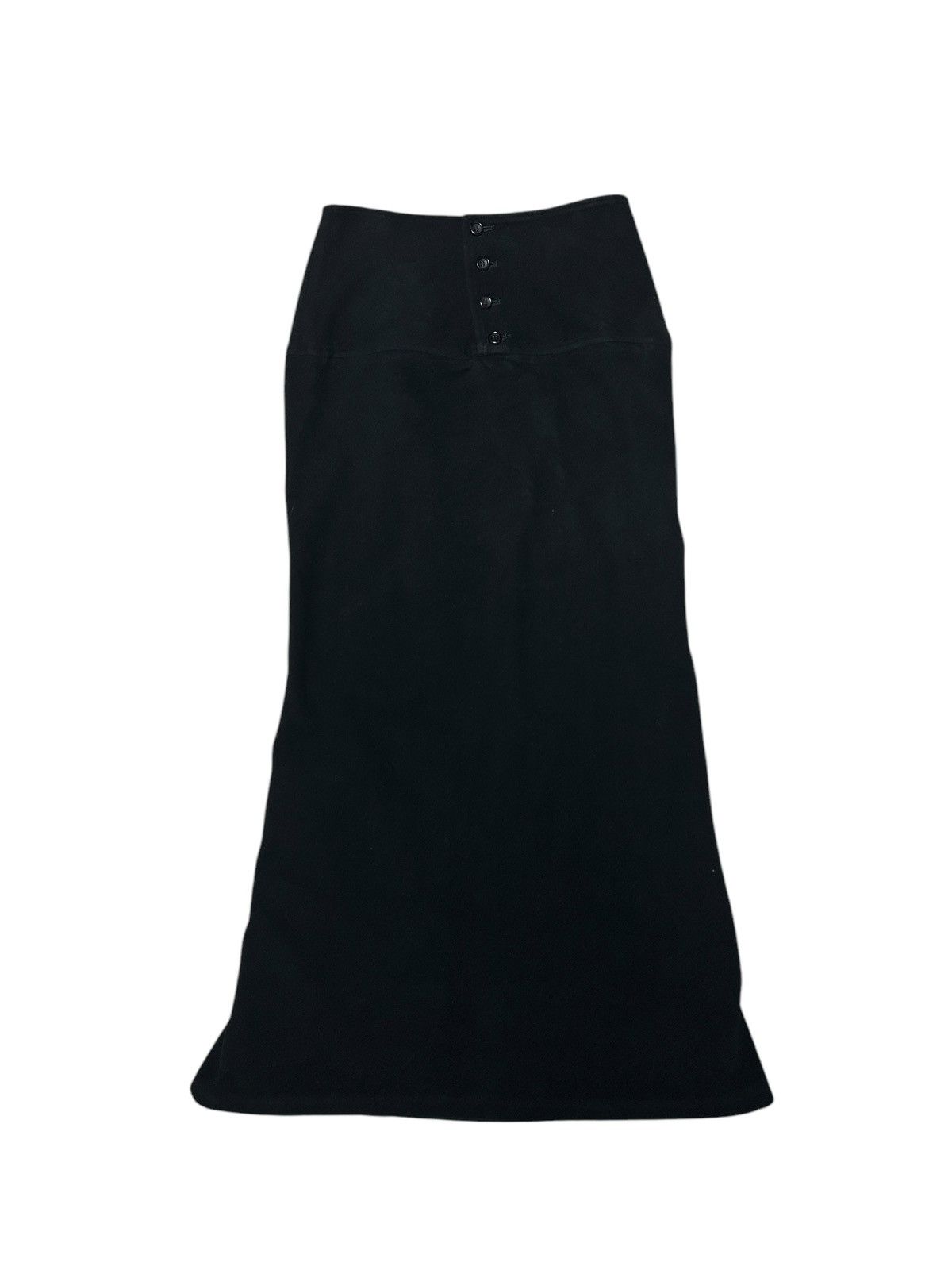 Yohji Yamamoto 90s Wool Long Skirt Standard W/Gabardine Long