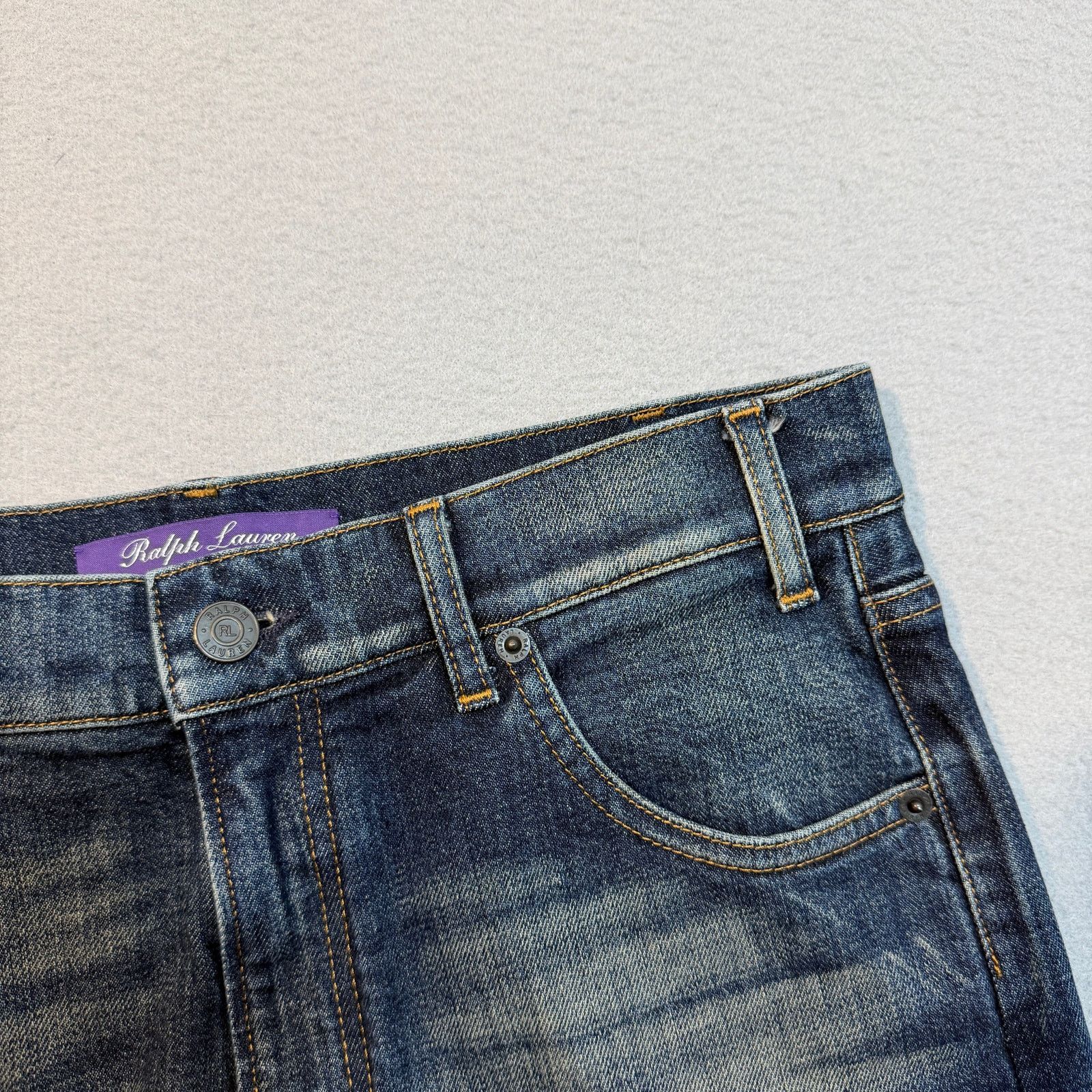 Ralph Lauren Ralph Lauren Purple Label Jeans Women's 30 (Fits 30x30 Blue Size 30" / US 8 / IT 44 - 4 Thumbnail