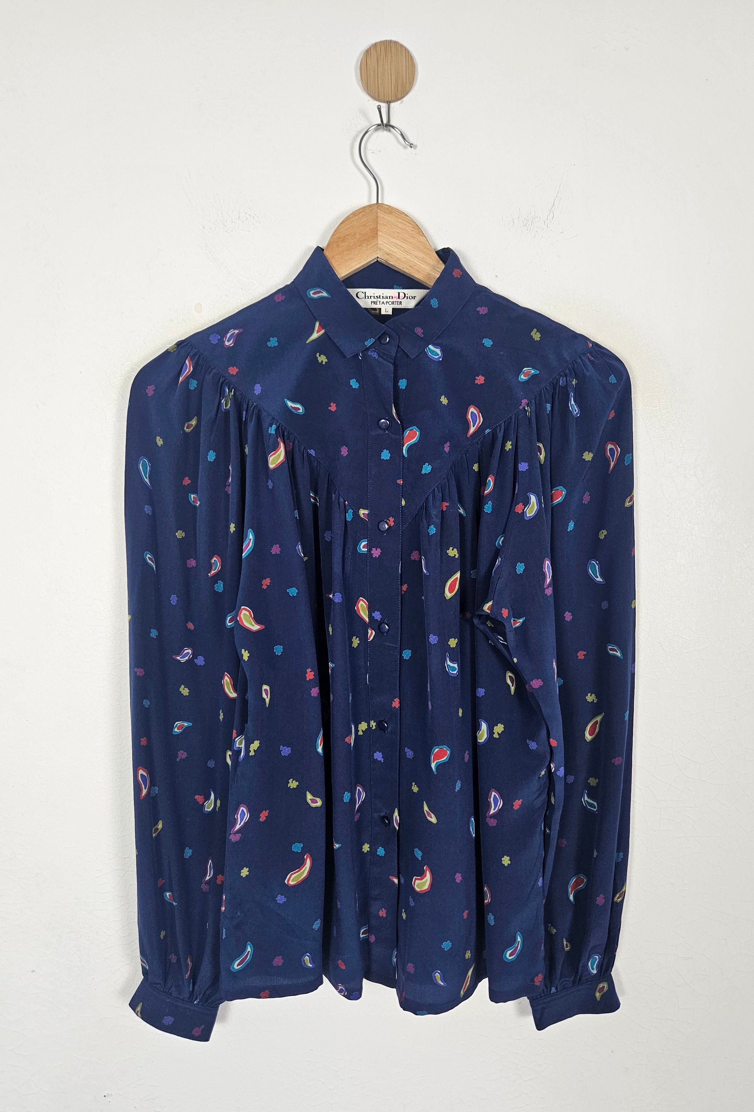 Christian Dior Monsieur × Vintage Christian Dior Pret-A-Porter Vintage shirt Size L / US 10 / IT 46 - 1 Thumbnail