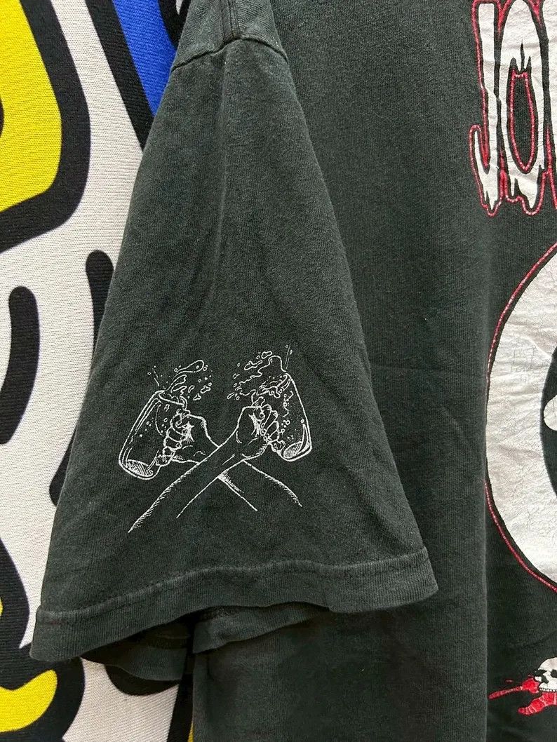 Band Tees Vintage 2000s Johnny Vomit Punk Band tshirt size 2XL Size US XXL / EU 58 / 5 - 4 Thumbnail