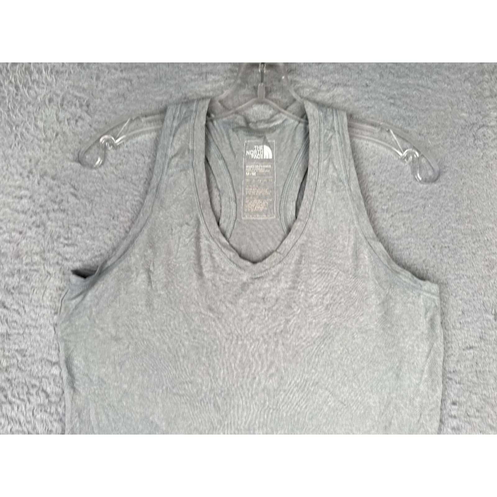 The North Face The North Face Shirt Women M Gray Tank Sleeveless Scoop Neck Polyester Gym Casual Regular Fit Sports Size M / US 6-8 / IT 42-44 - 4 Thumbnail