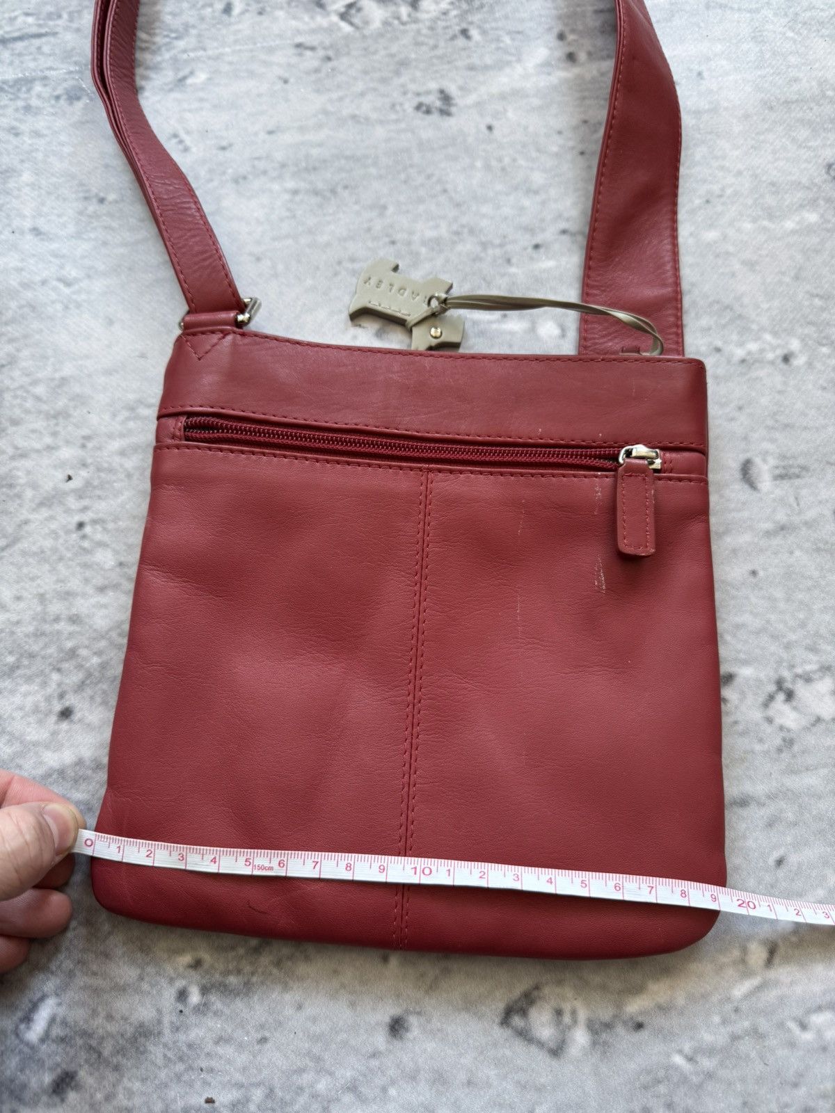 Vintage Vintage red Radley shoulder bag wmns Size ONE SIZE - 7 Thumbnail