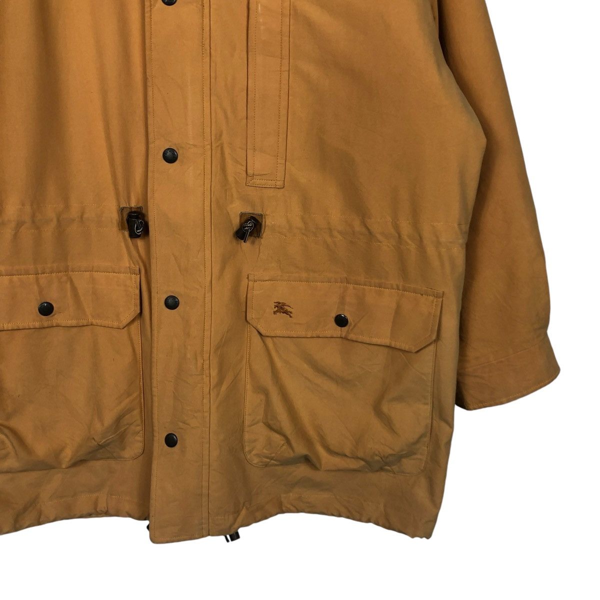 Burberry 🔥VINTAGE BURBERRYS BIKER JACKET HOODIE MULTI POCKETS Size US M / EU 48-50 / 2 - 6 Thumbnail