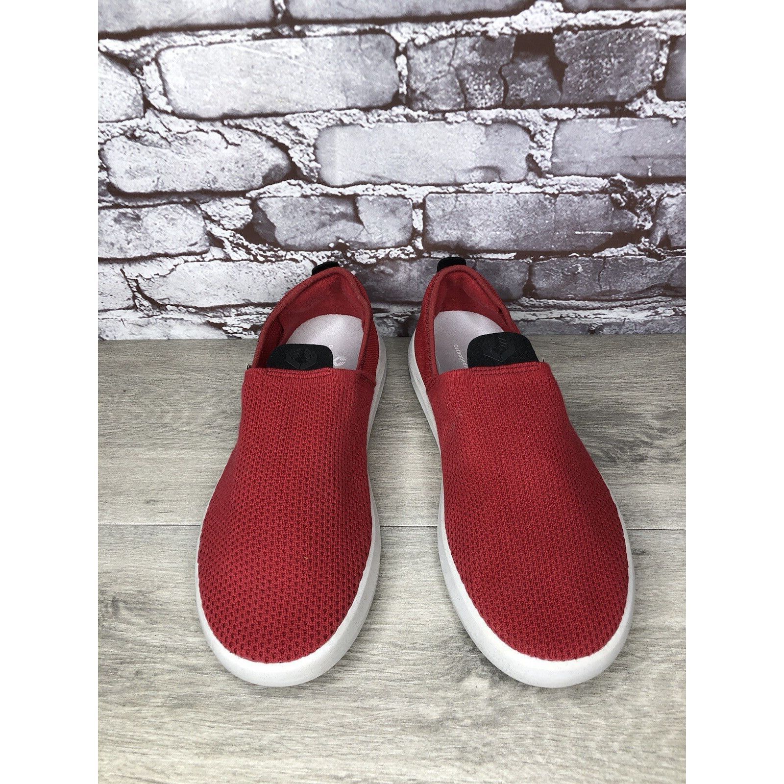 Other Roll Recovery Red Mesh Slip On Casual Comfort Loafer Shoes M Size US 10 / EU 43 - 19 Thumbnail