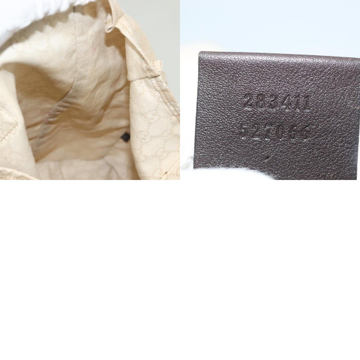 Gucci GUCCI GG Canvas Museum Handbag Beige Size ONE SIZE - 12 Thumbnail