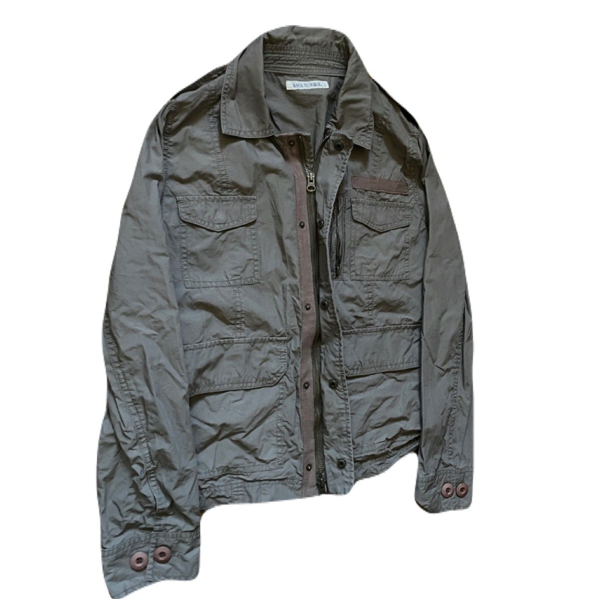 If Six Was Nine 2000s Japanese archive military zip shirts jacket Size US S / EU 44-46 / 1 - 3 Thumbnail