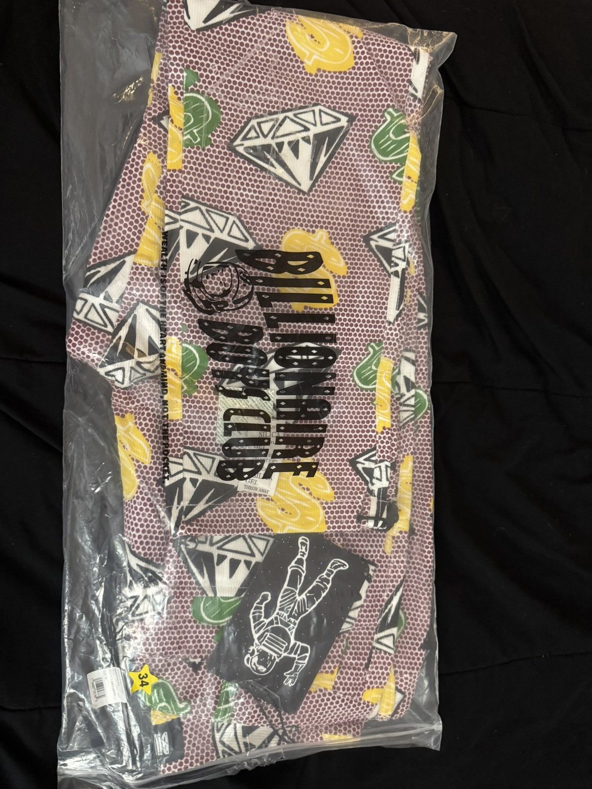 Billionaire Boys Club Billionaire Boys Club Diamond and Dollar Sign Pants BBC Size US 32 / EU 48 - 7 Thumbnail