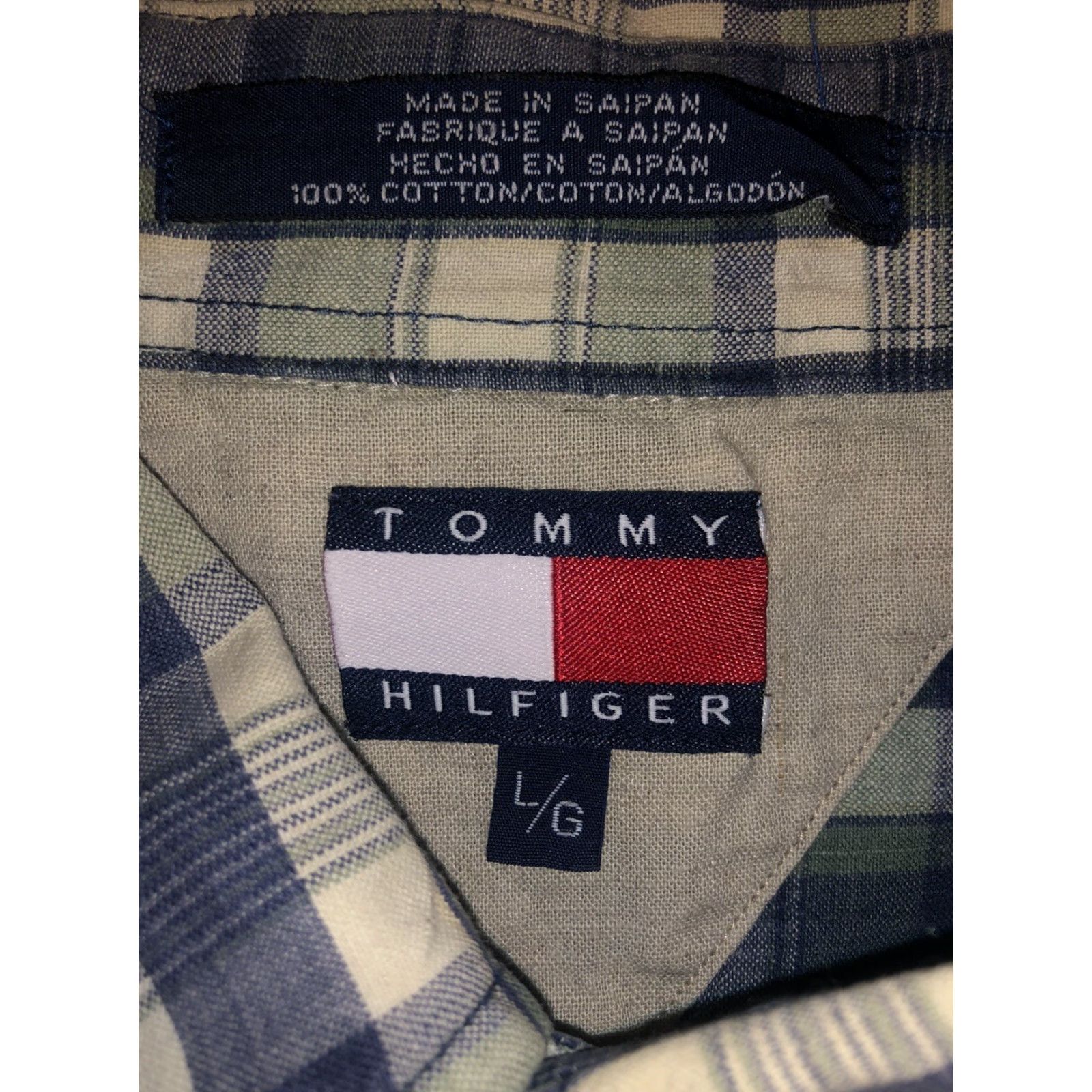 Tommy Hilfiger Tommy Hilfiger Button-Up Shirt Long Sleeve L Plaid Multicolor Men’s Classic 90s Preppy Designer Casual Workwear Size US L / EU 52-54 / 3 - 2 Thumbnail
