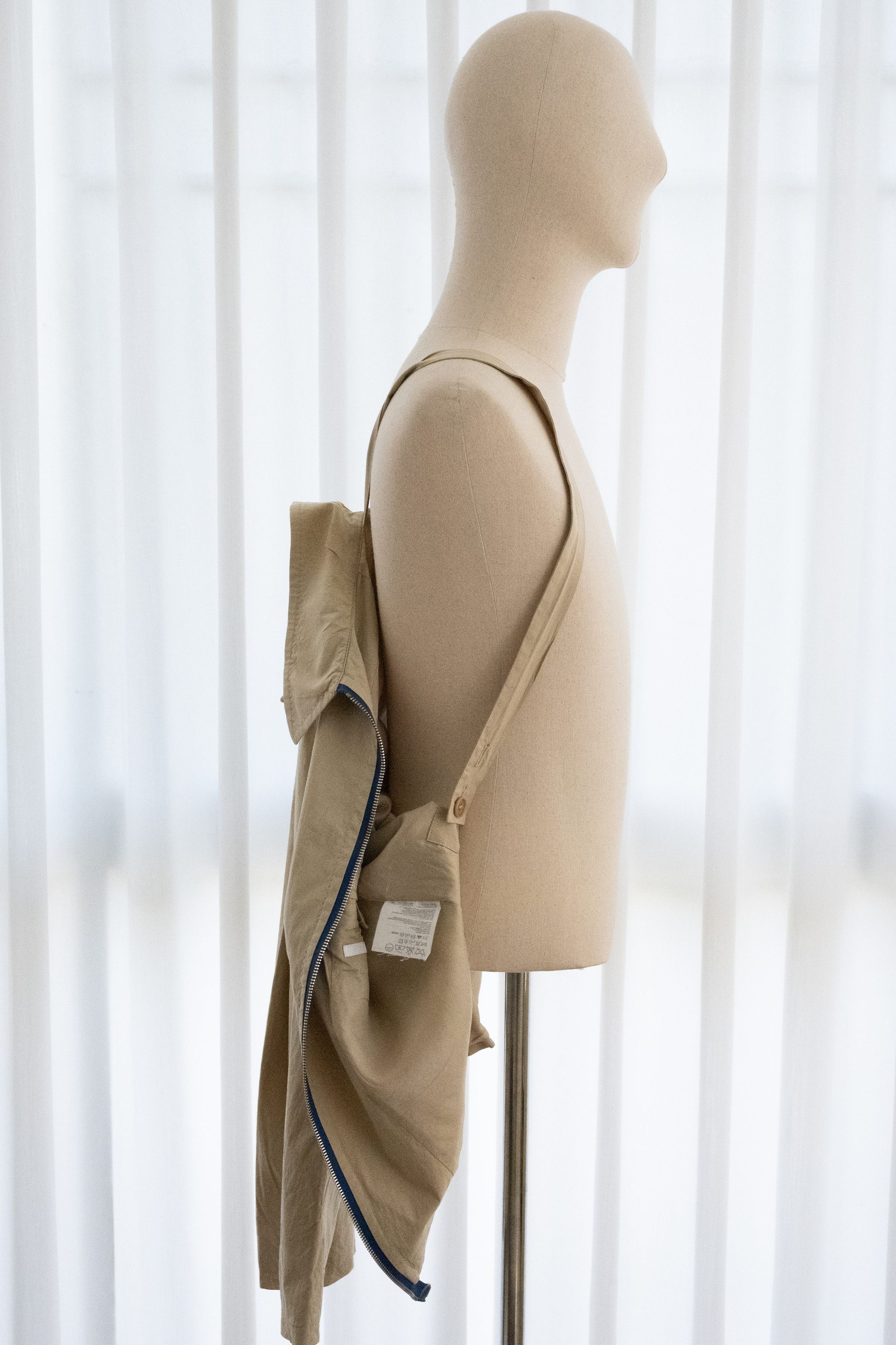 Helmut Lang AW2003 HELMUT LANG BONDAGE EXTENDED ZIPPER BLOUSON JACKET Size US M / EU 48-50 / 2 - 12 Thumbnail