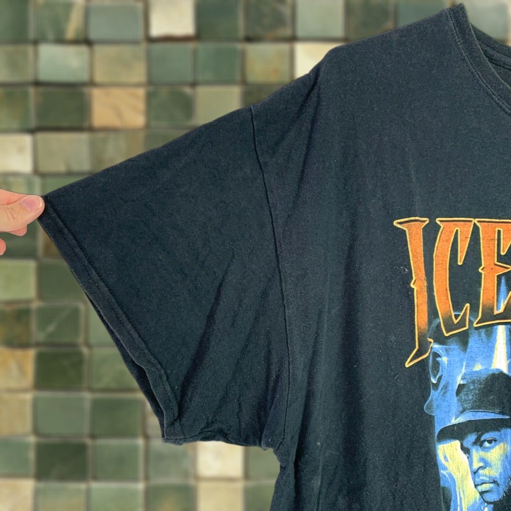 Vintage Ice Cube T-Shirt Black Crew Neck Short Sleeve 2XL Graphic Print Shirt Mens Unisex Adults 90s Band Tee Shirt Chest 24" Size US XXL / EU 58 / 5 - 1 Thumbnail