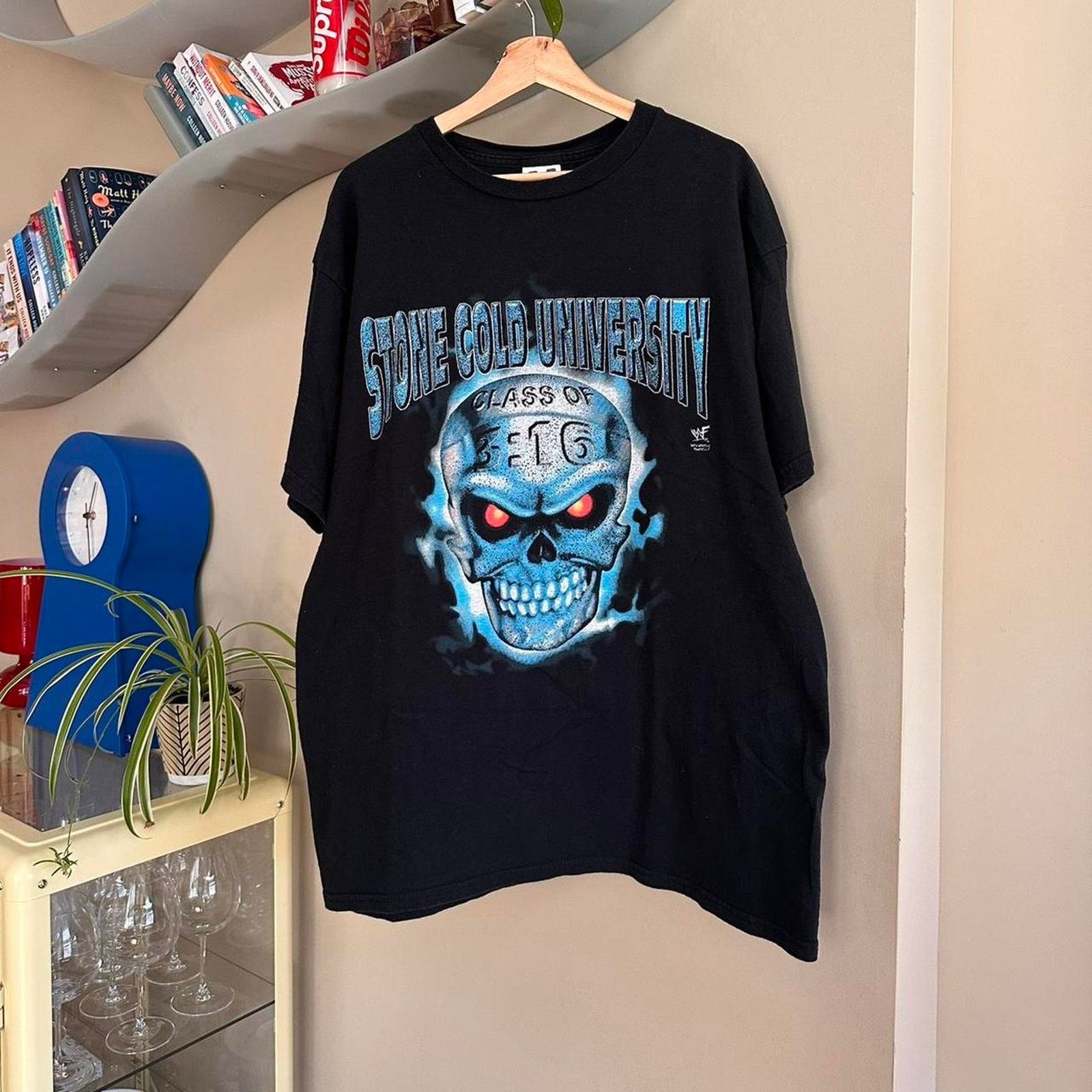 Vintage × WWE × WWF Vintage 1998 Stone Cold Steve Austin Shirt Size US XL / EU 56 / 4 - 1 Thumbnail