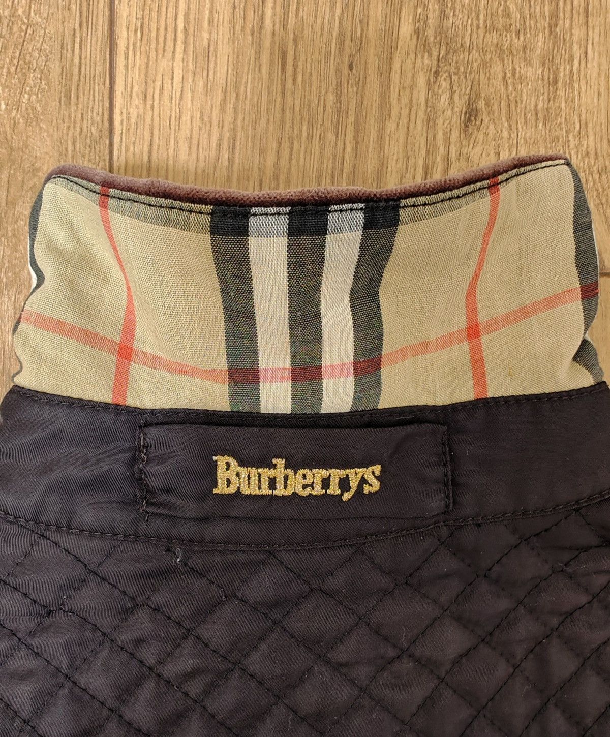 Burberry Burberrys Women Vintage Blue Nova Check Quilt Coat Size M-L Size M / US 6-8 / IT 42-44 - 4 Thumbnail