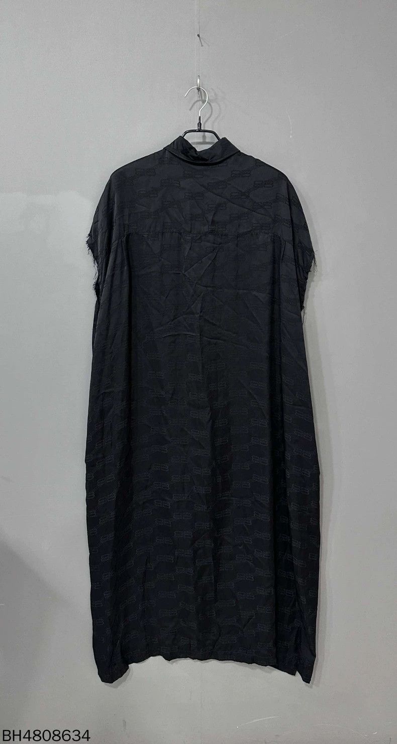 Balenciaga Balenciaga Printed Sleeveless Silk Maxi Dress Size XXS / US 00 / IT 34 - 2 Thumbnail