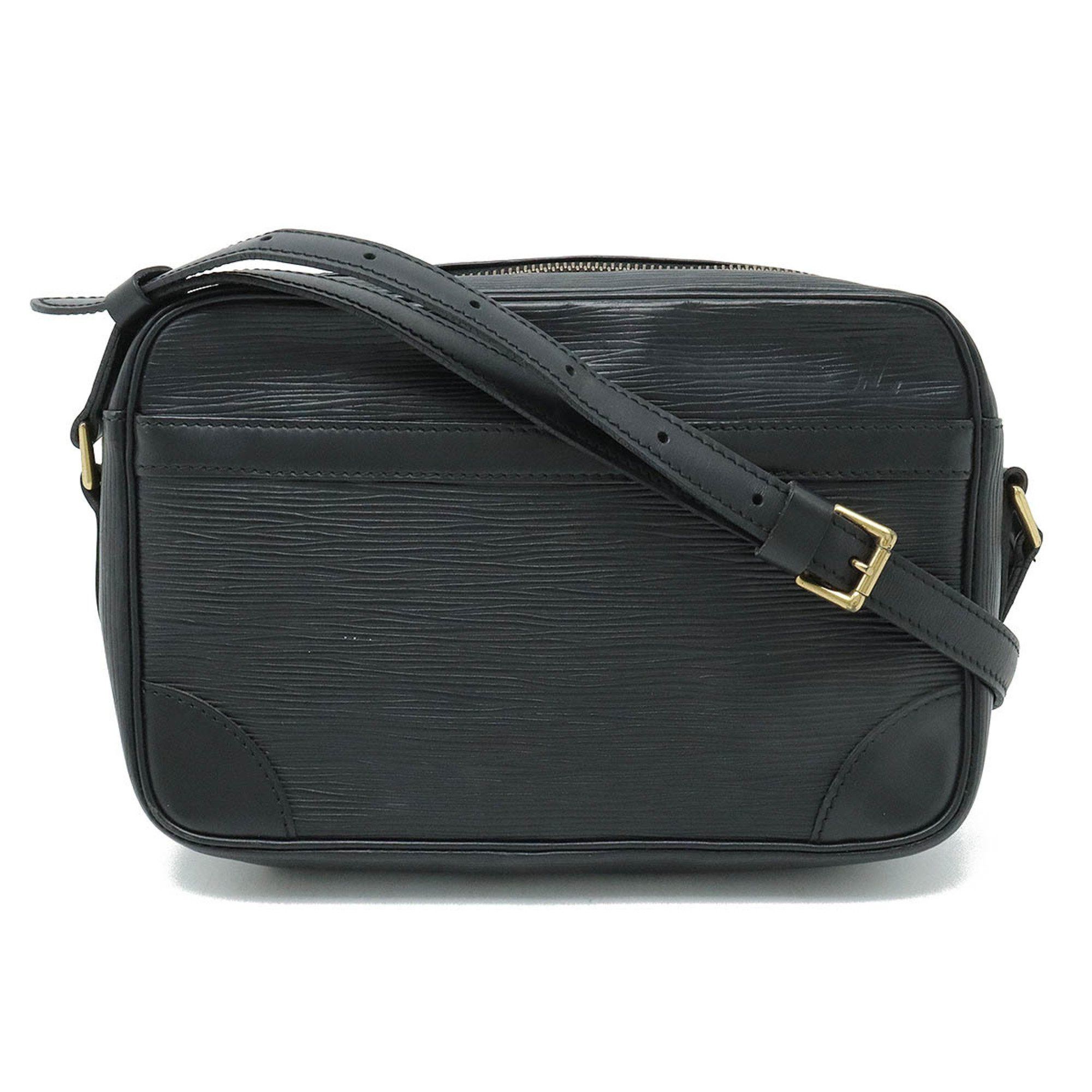 image of Louis Vuitton Epi Trocadero 24 Shoulder Bag Leather Noir Black M52312, Women's