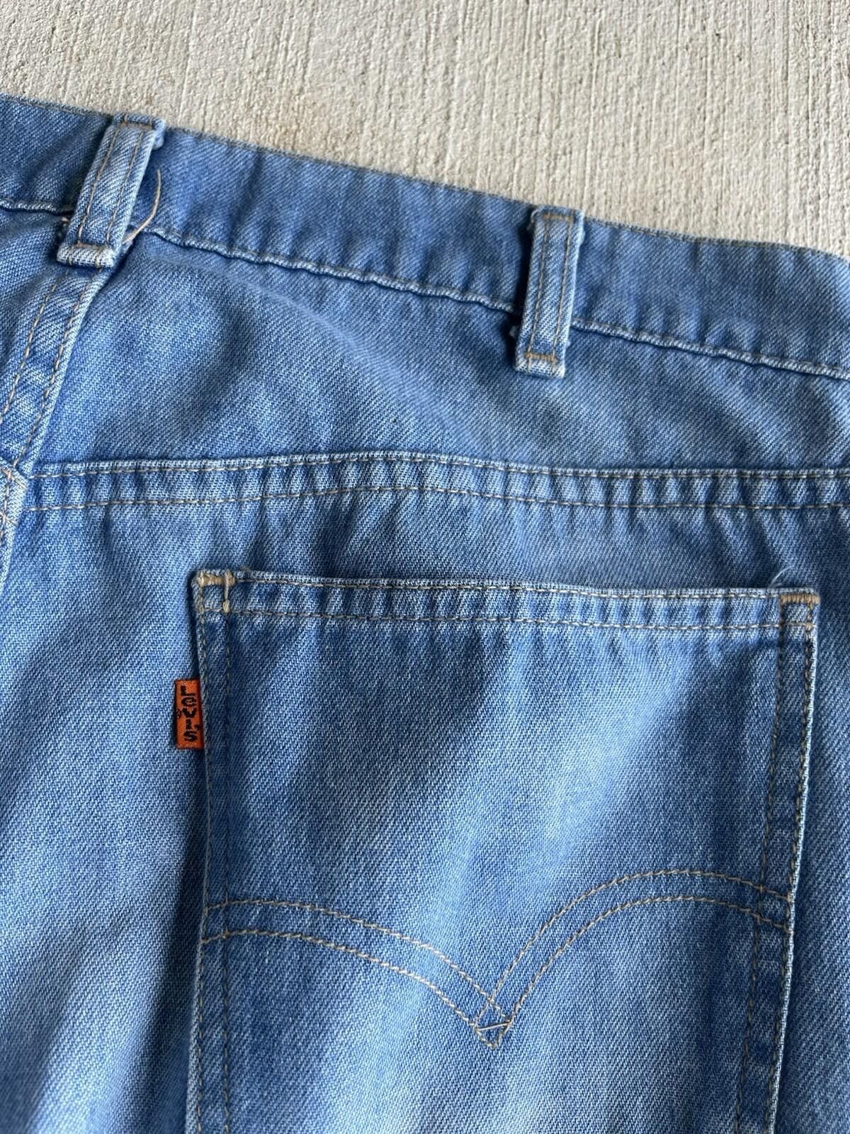 Levi's VTG Levi’s Skosh More Room Orange Tab Jeans Men’s 33x32 Size US 33 - 6 Thumbnail