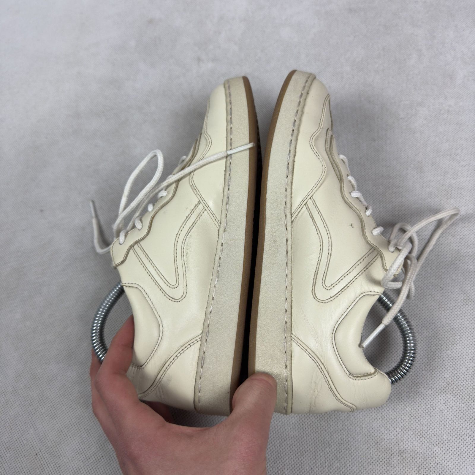 Designer × Gucci Gucci Ivory Leather Shoes 37.5 Size US 7.5 / IT 37.5 - 6 Thumbnail