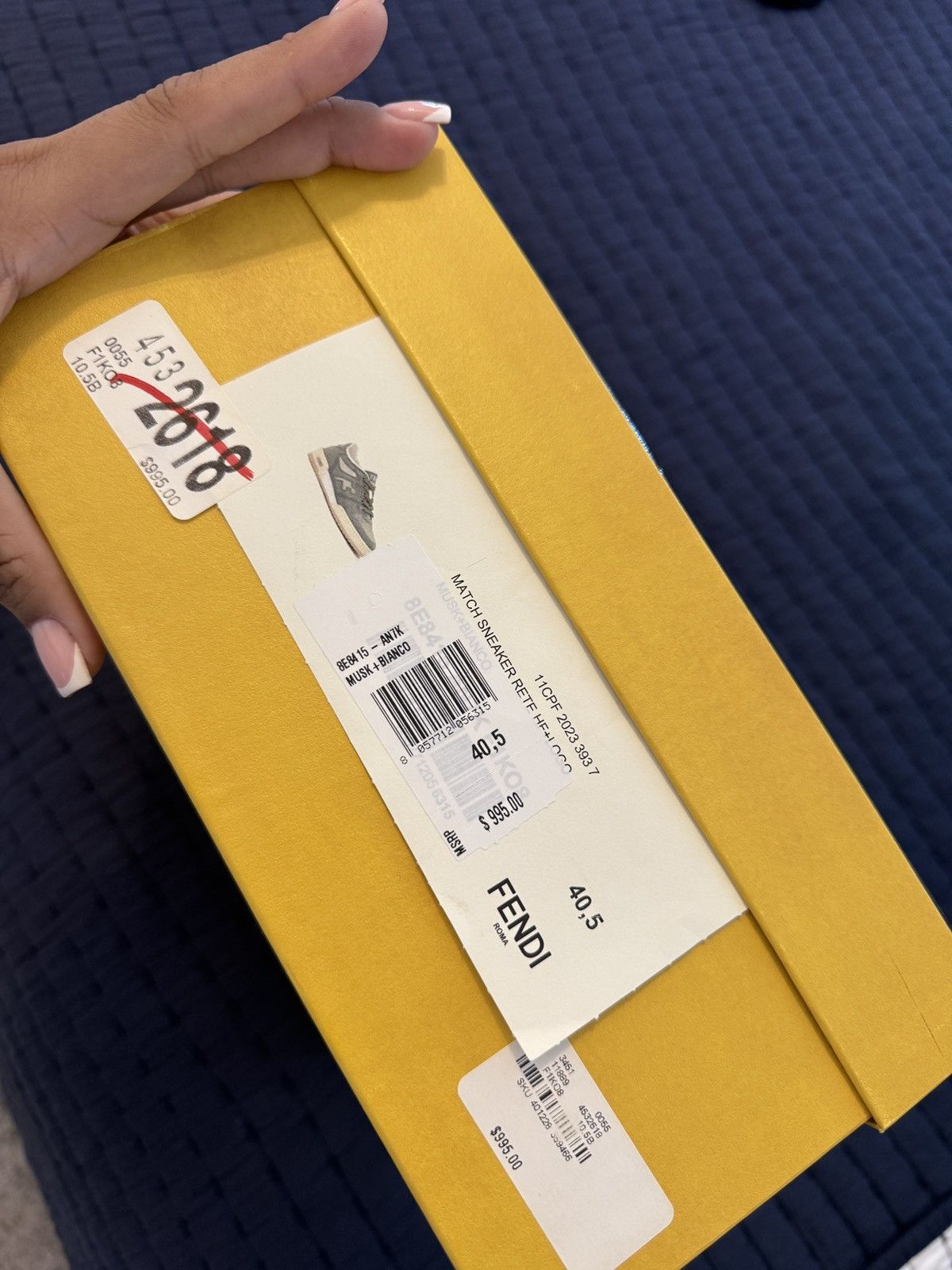 Fendi Fendi Mesh Sneakers Size US 10.5 / IT 40.5 - 6 Thumbnail